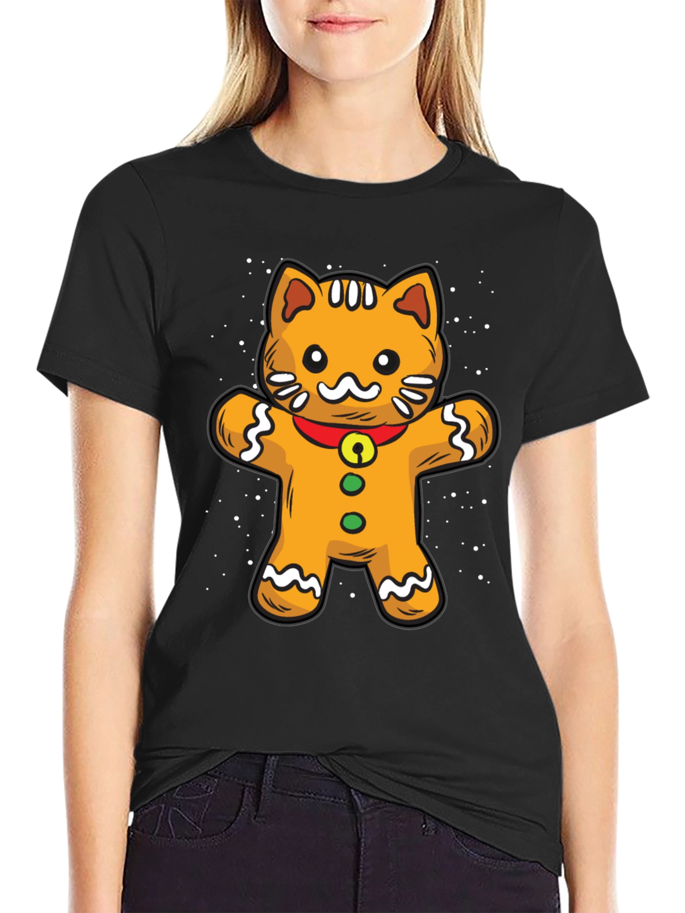 Gingerbread Cat T-Shirt