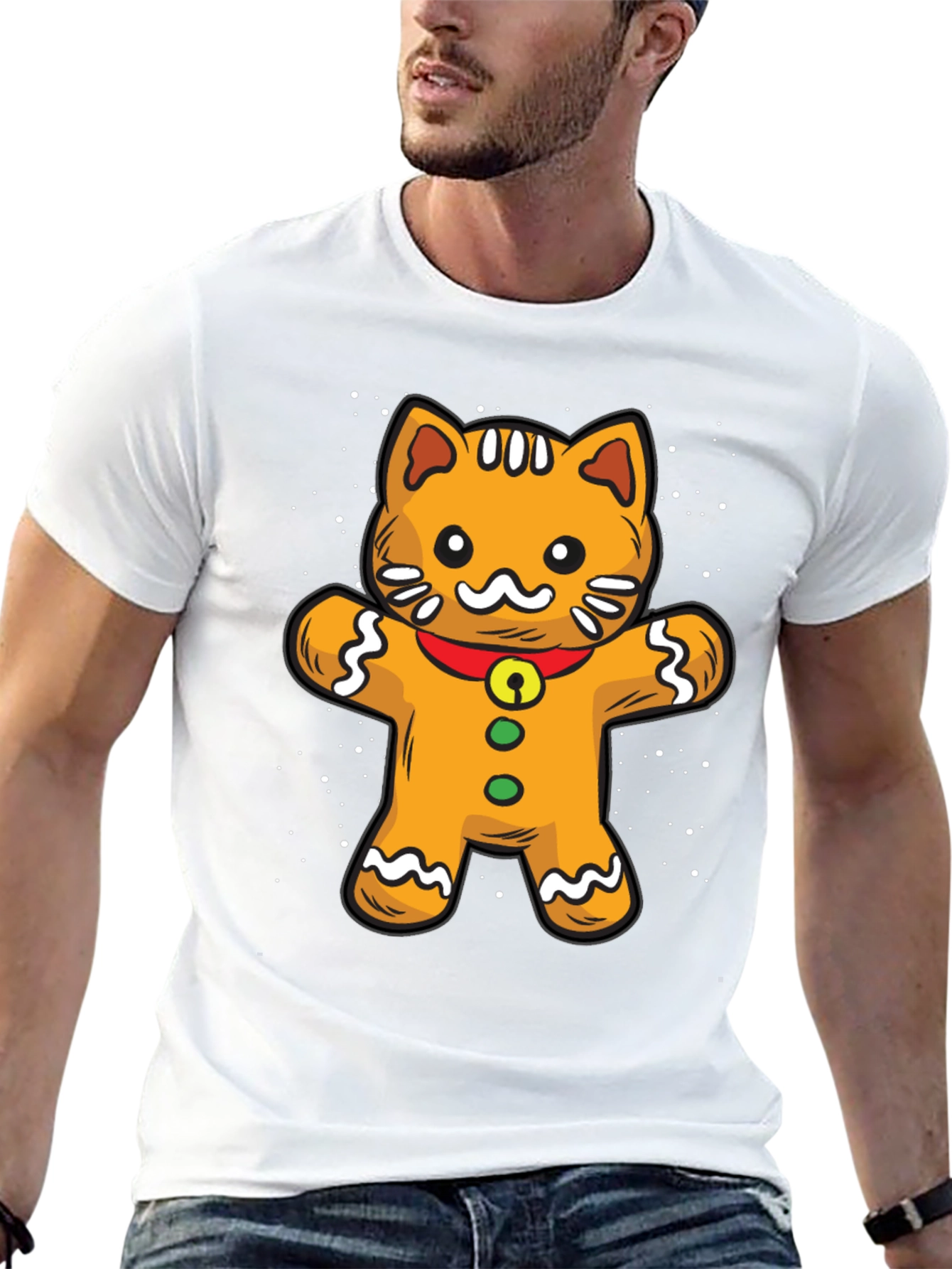 Gingerbread Cat T-Shirt