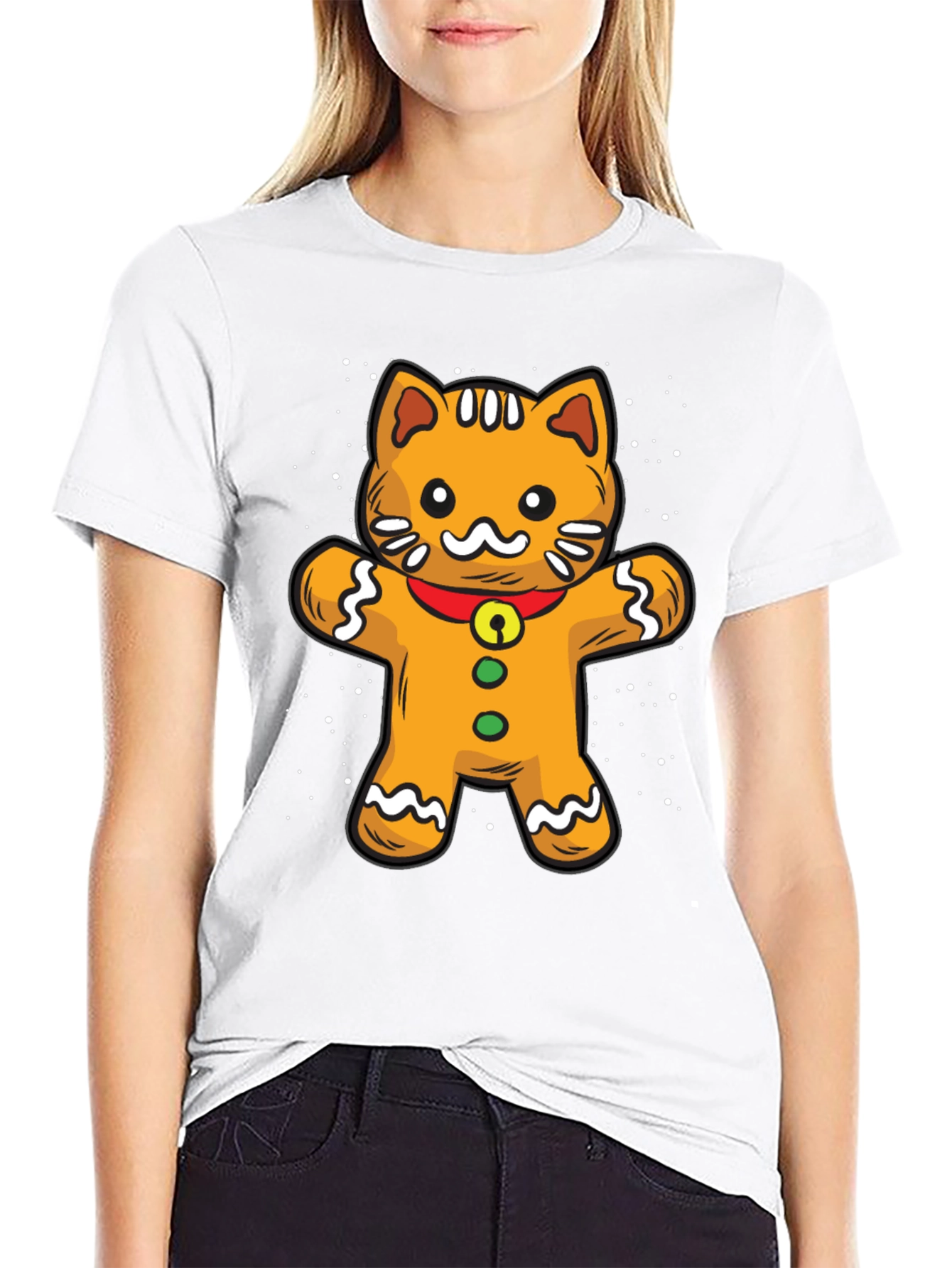 Gingerbread Cat T-Shirt