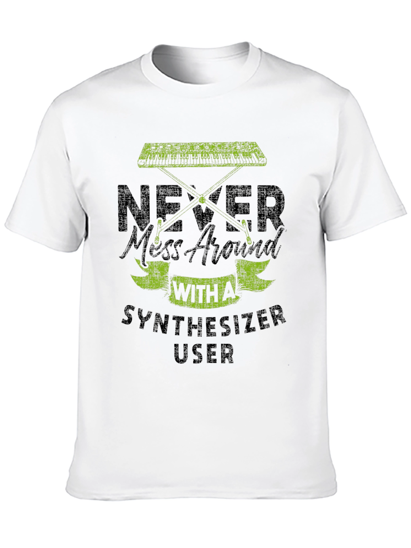 Never Mess With Synthesizer User Graphic T-Shirt