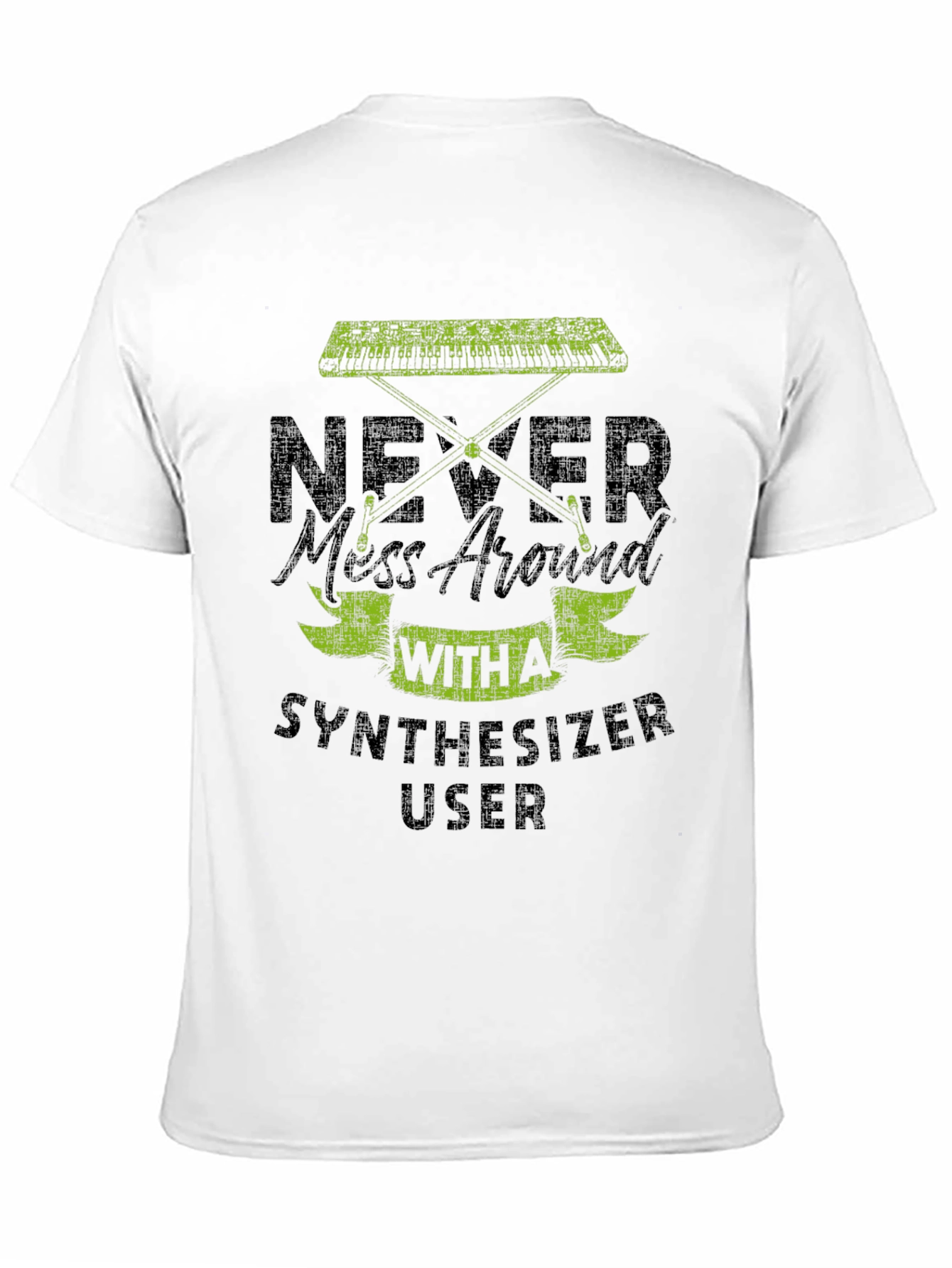 Never Mess With Synthesizer User Graphic T-Shirt