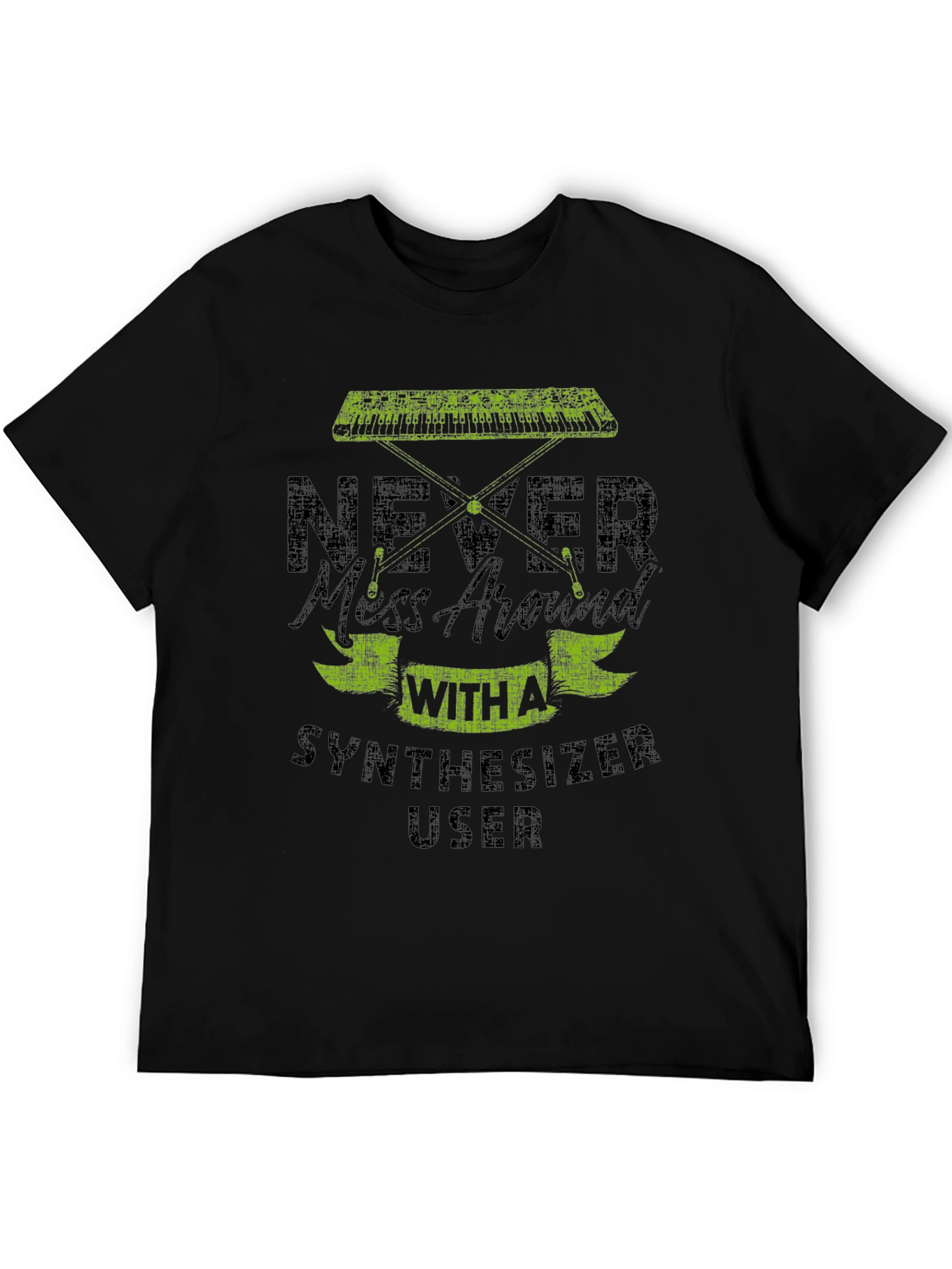 Never Mess With Synthesizer User Graphic T-Shirt