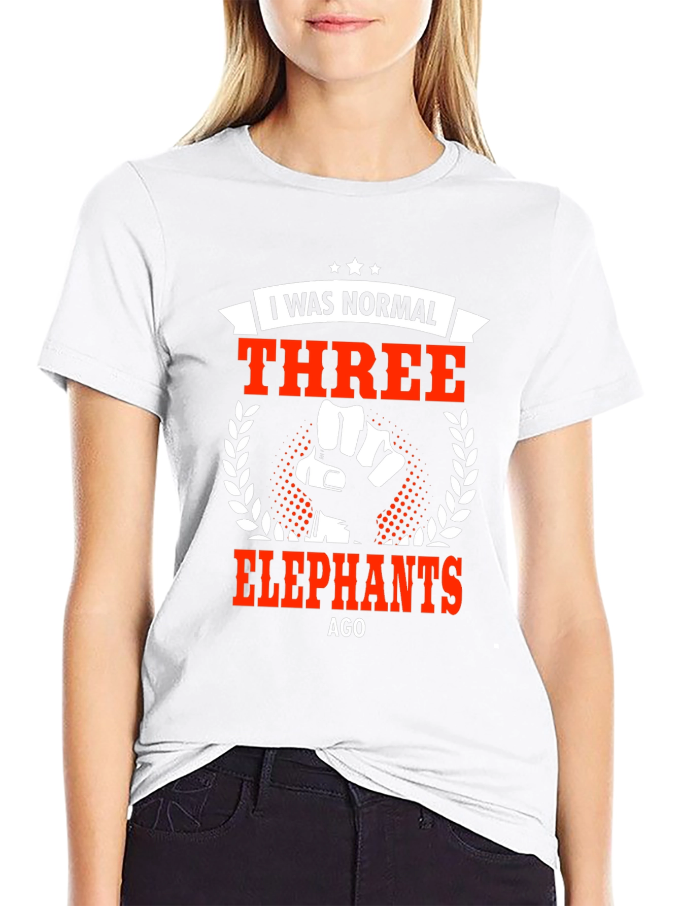 I Was Normal Three Elephants Ago Graphic T-Shirt