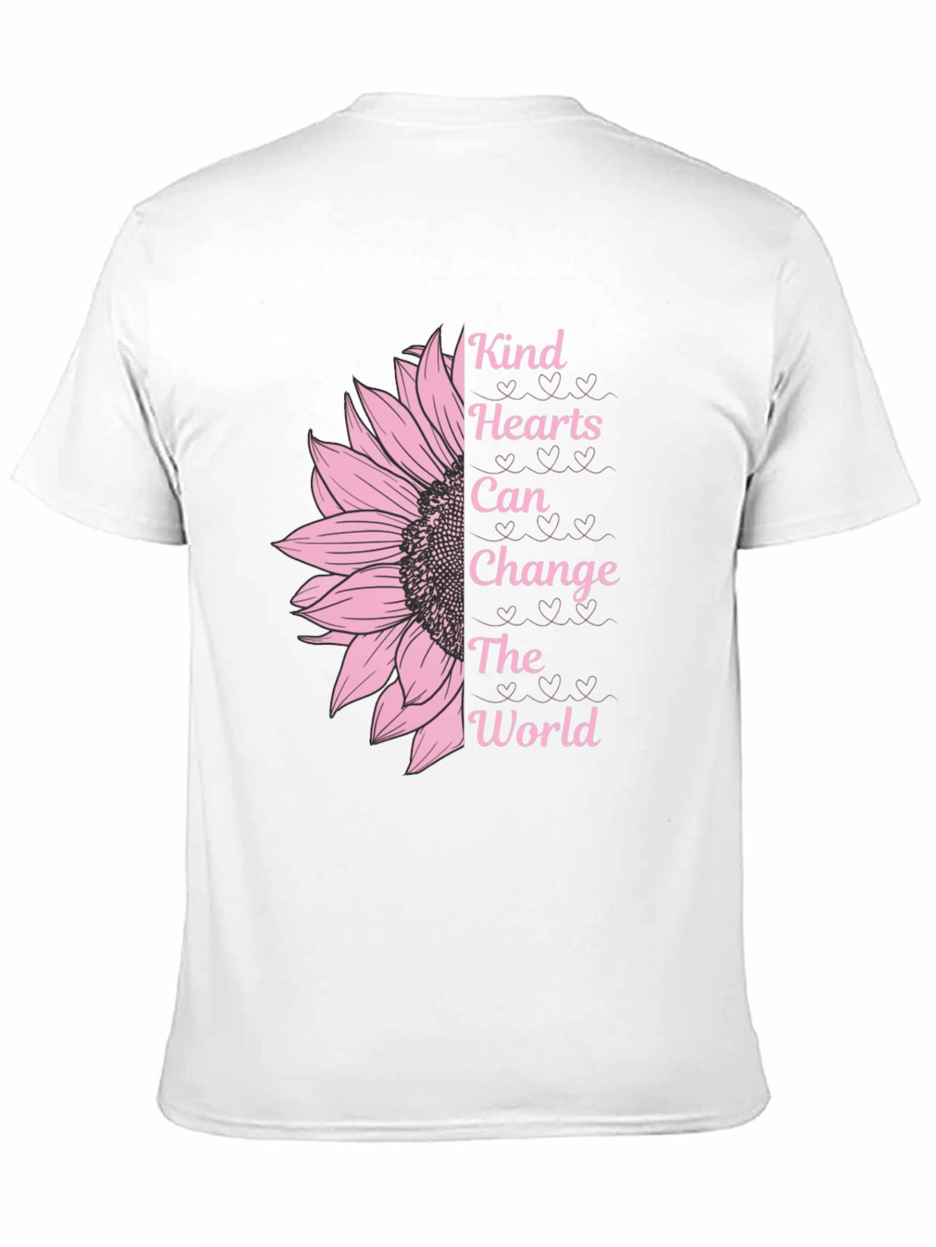 Kind Hearts Sunflower Graphic T-Shirt