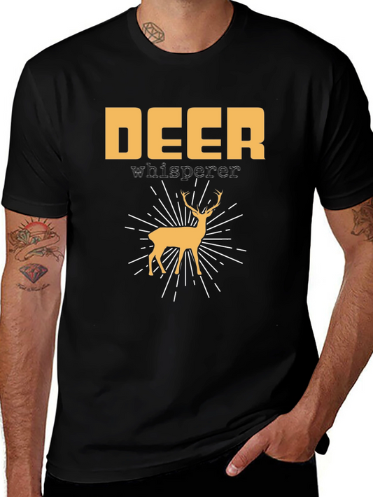 Deer Whisperer Graphic Tee - Hunting Shirt