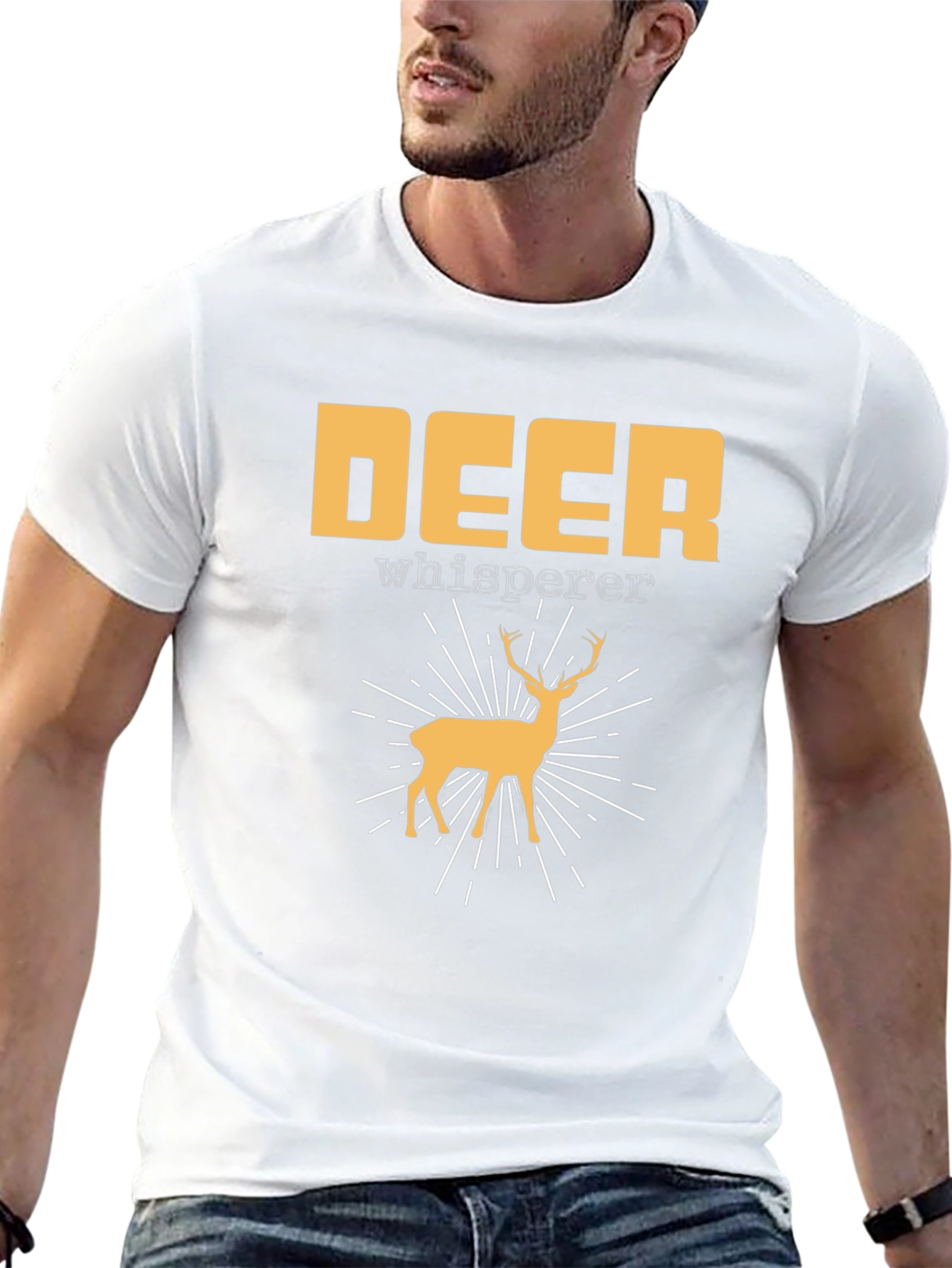 Deer Whisperer Graphic Tee - Hunting Shirt