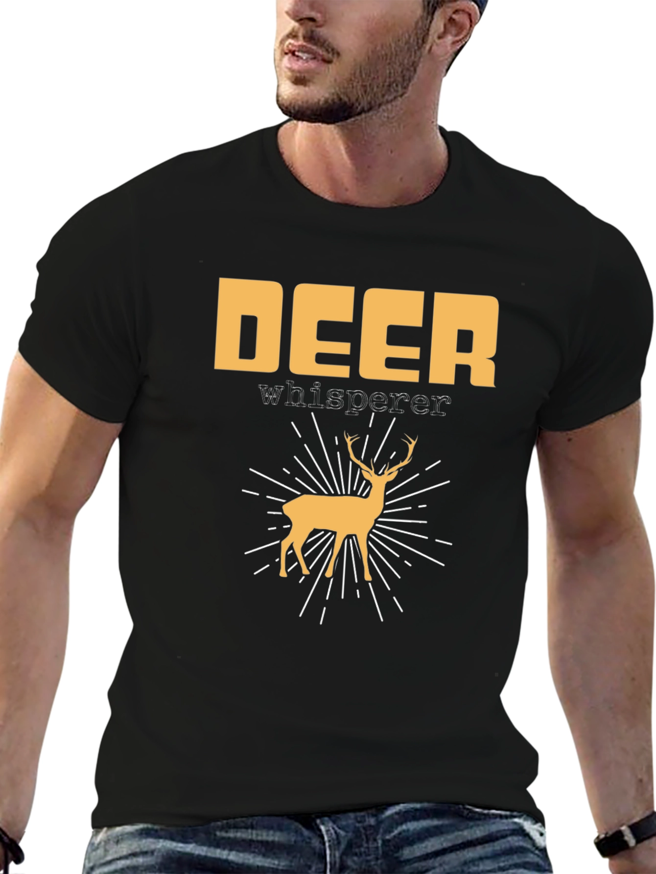 Deer Whisperer Graphic Tee - Hunting Shirt