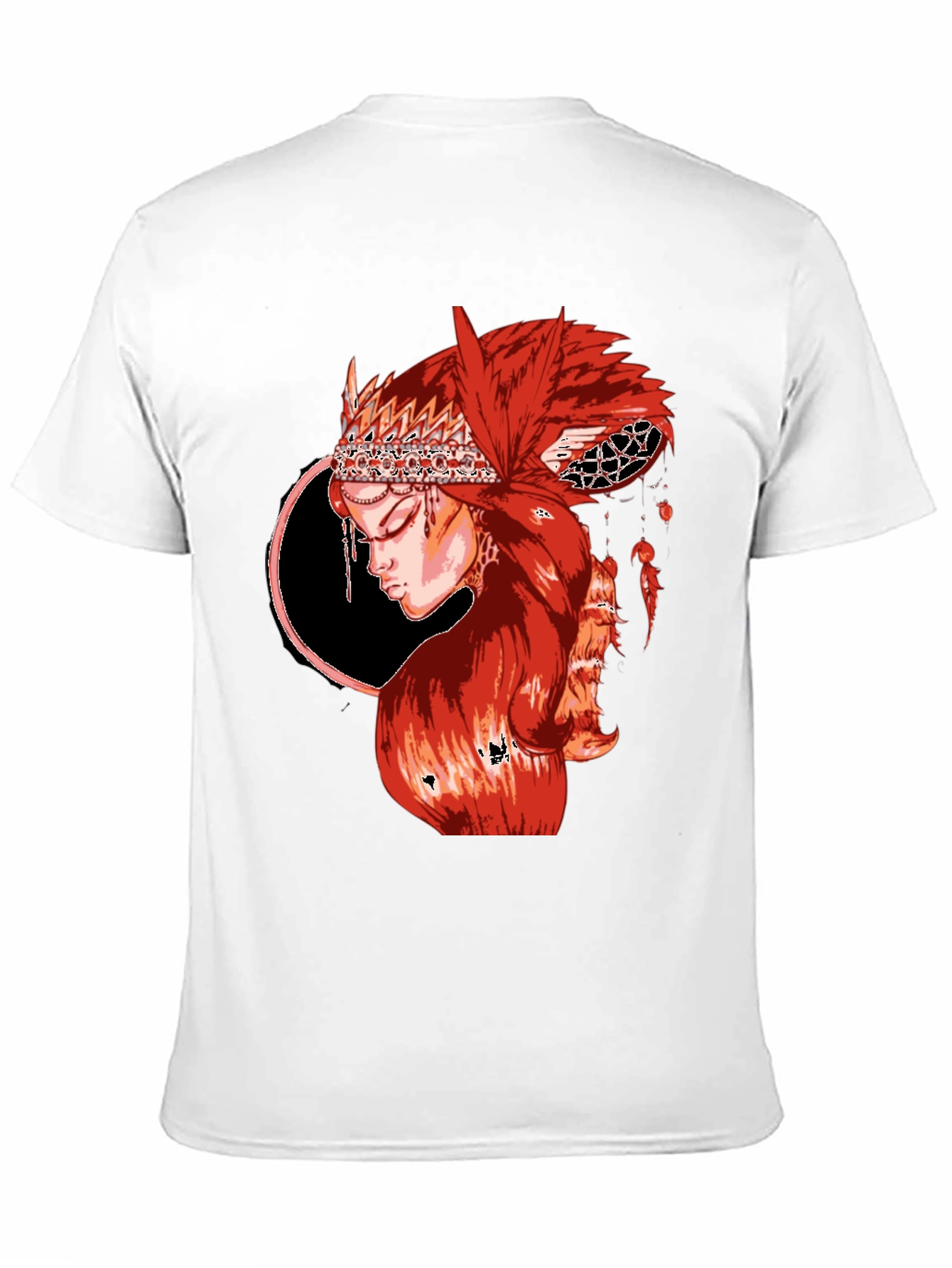 Red Haired Woman Graphic T-Shirt