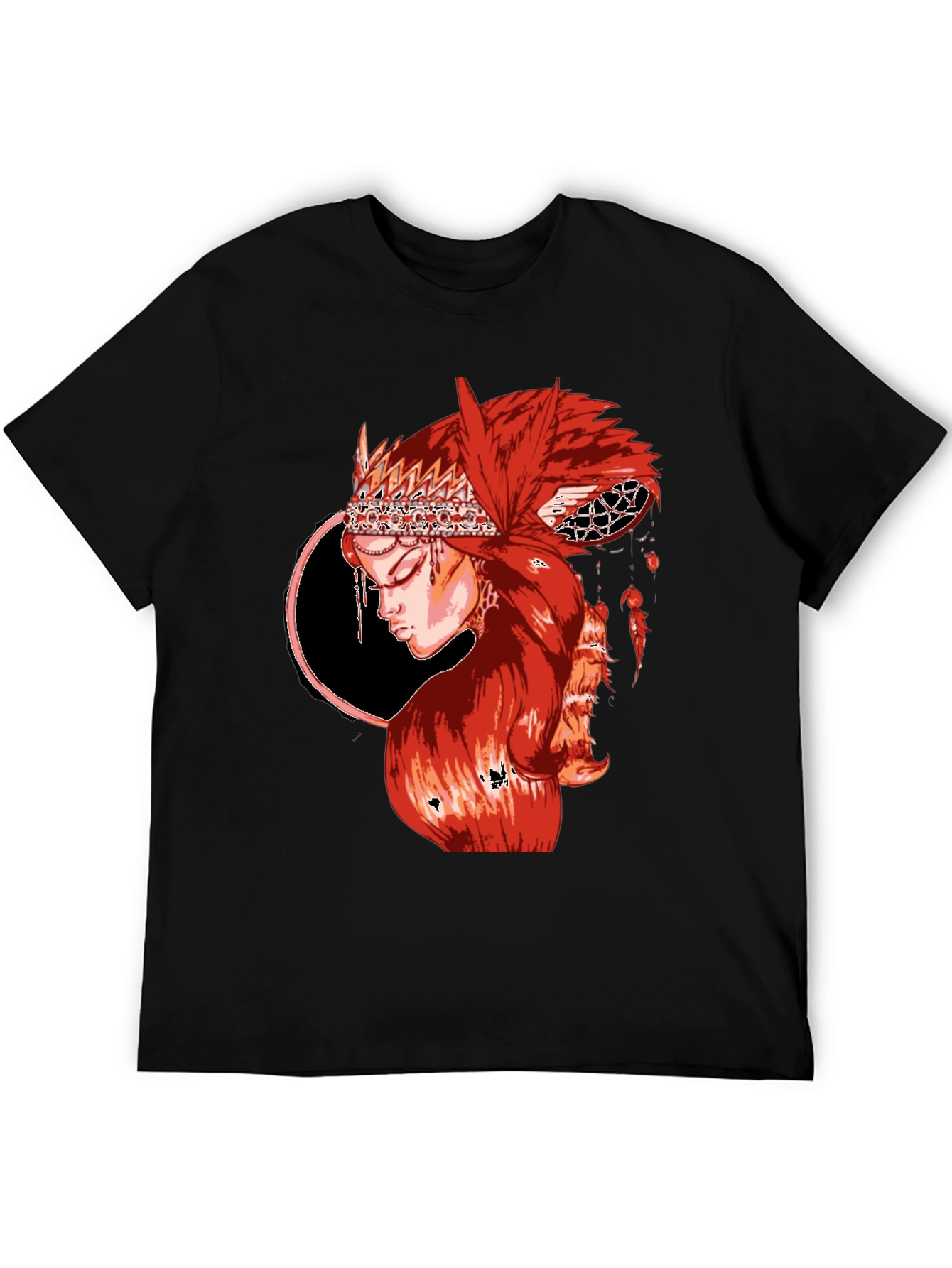Red Haired Woman Graphic T-Shirt