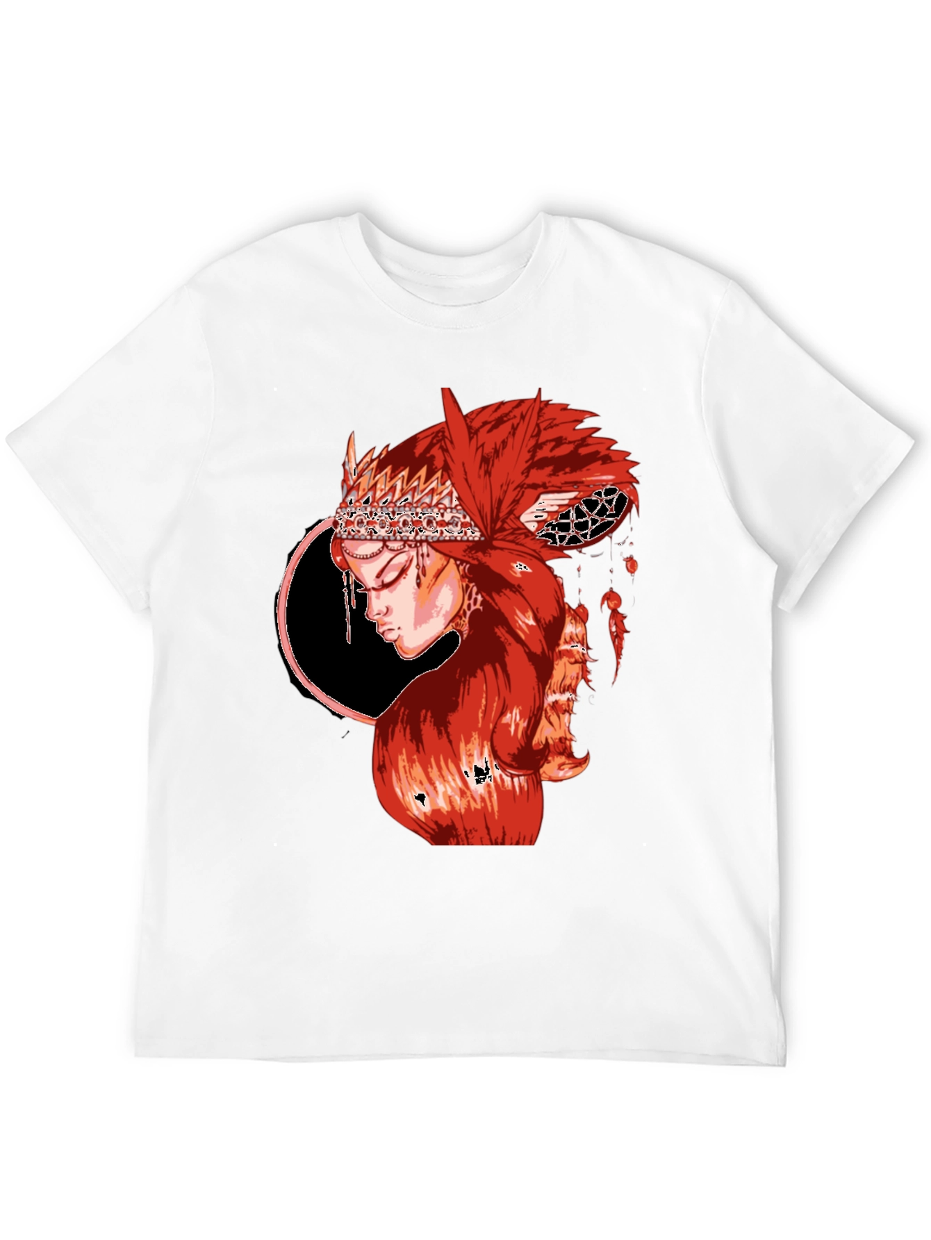 Red Haired Woman Graphic T-Shirt