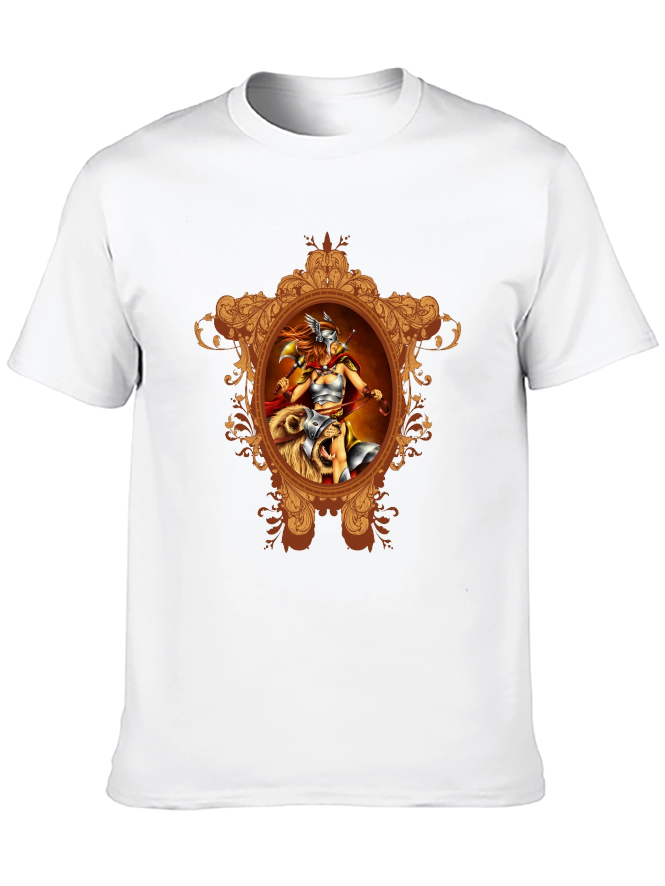 Viking Warrior Graphic Black T-Shirt