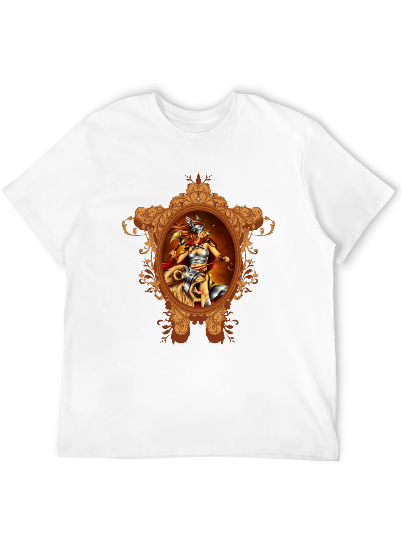 Viking Warrior Graphic Black T-Shirt