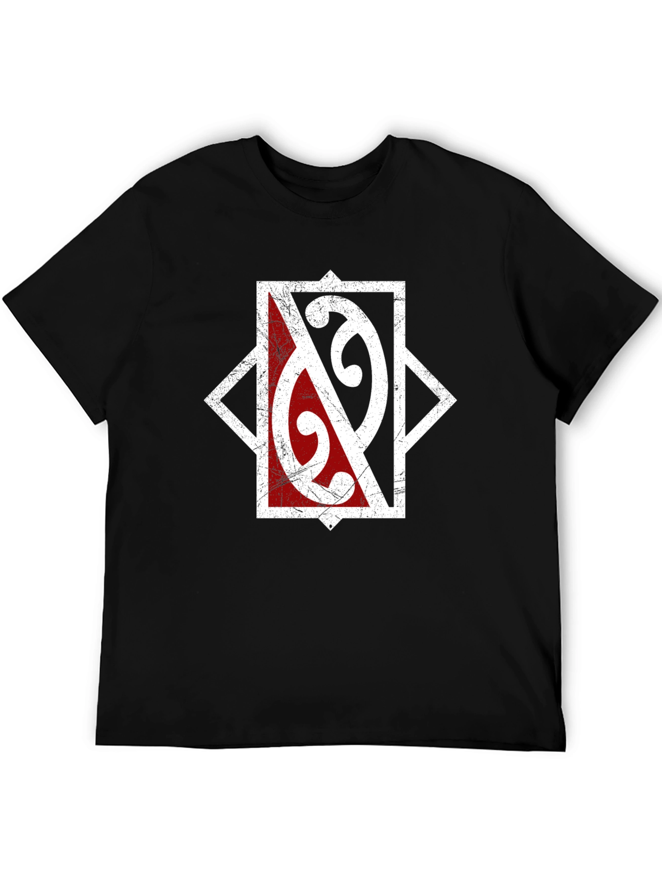 Distressed Graphic Tee - Edgy Streetwear