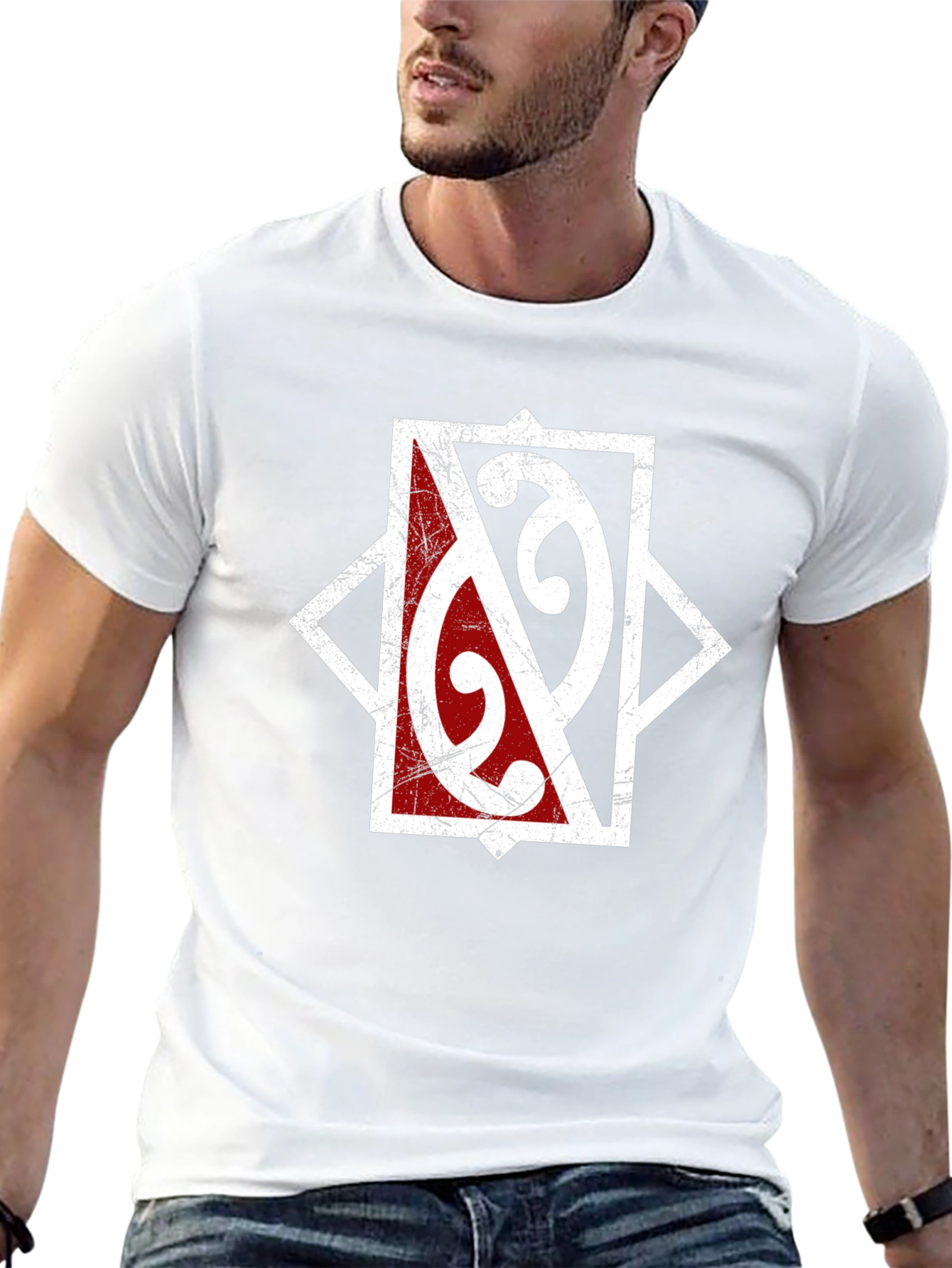 Distressed Graphic Tee - Edgy Streetwear