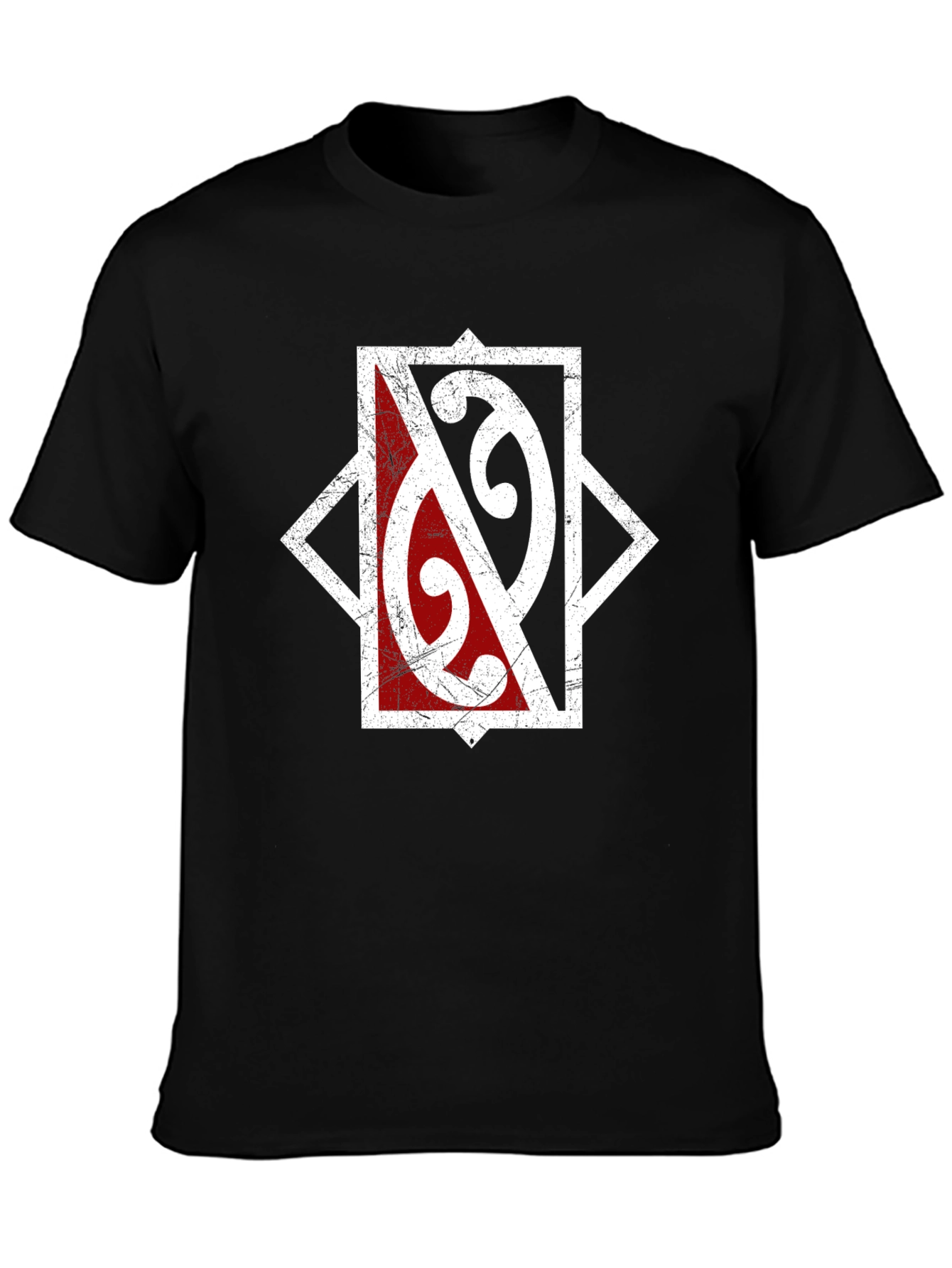 Distressed Graphic Tee - Edgy Streetwear