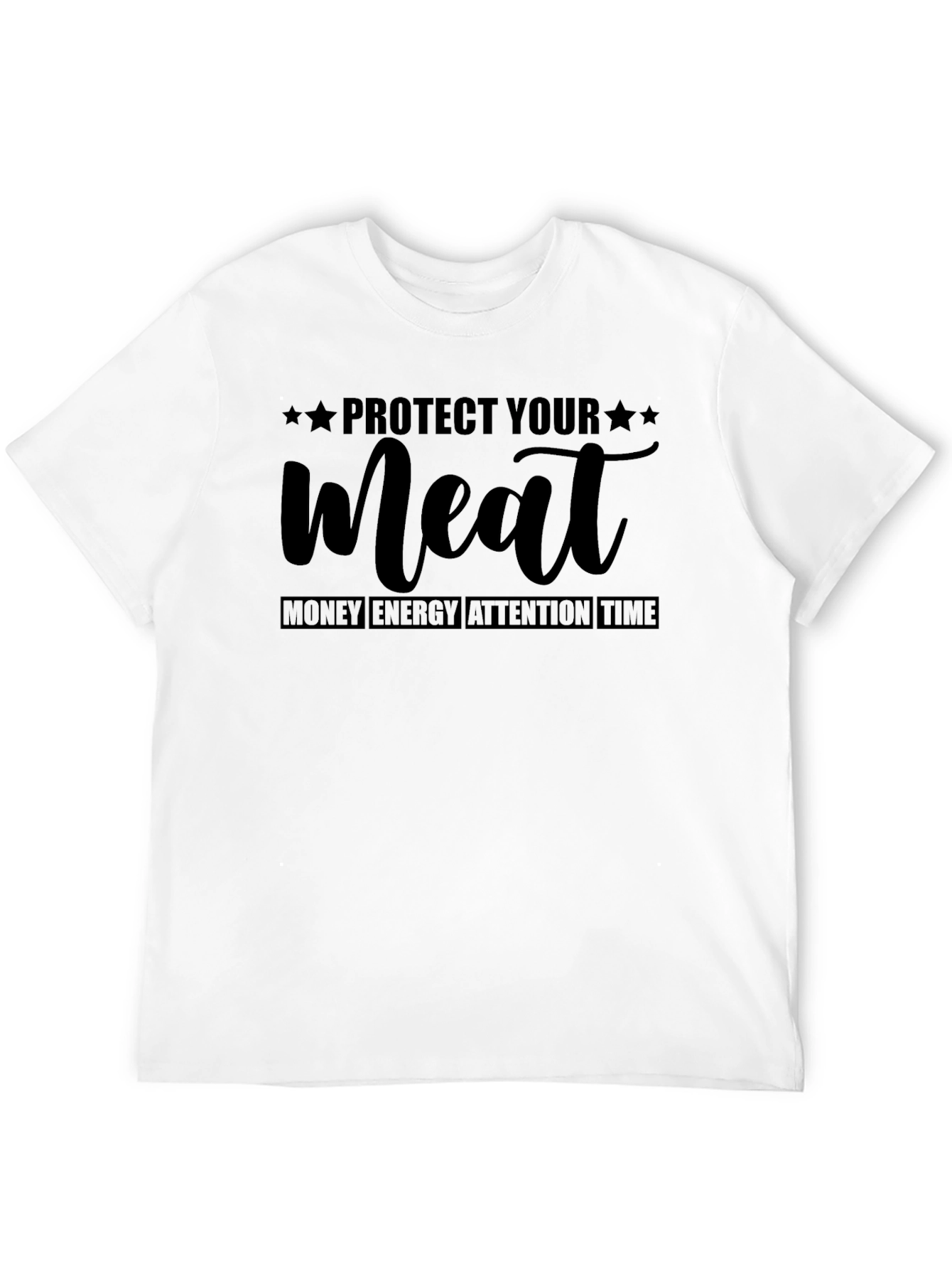 Protect Your Meat Black Graphic Tee