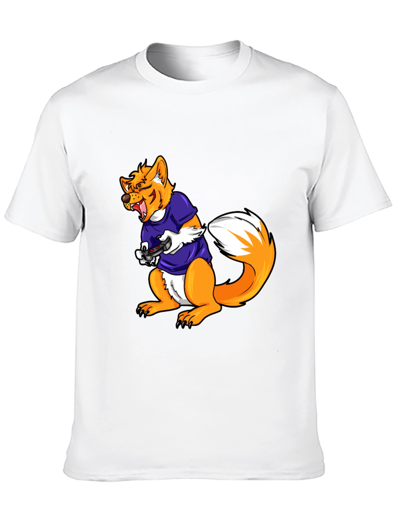 Gamer Fox Graphic Tee