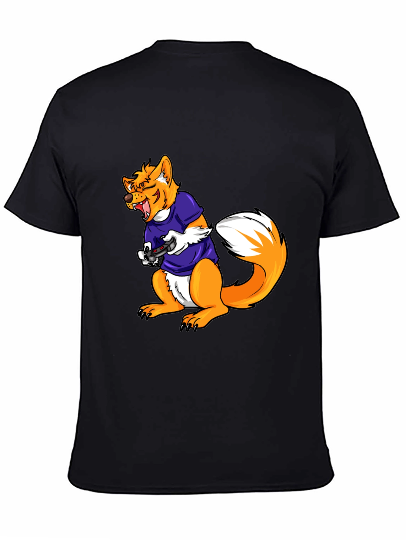 Gamer Fox Graphic Tee