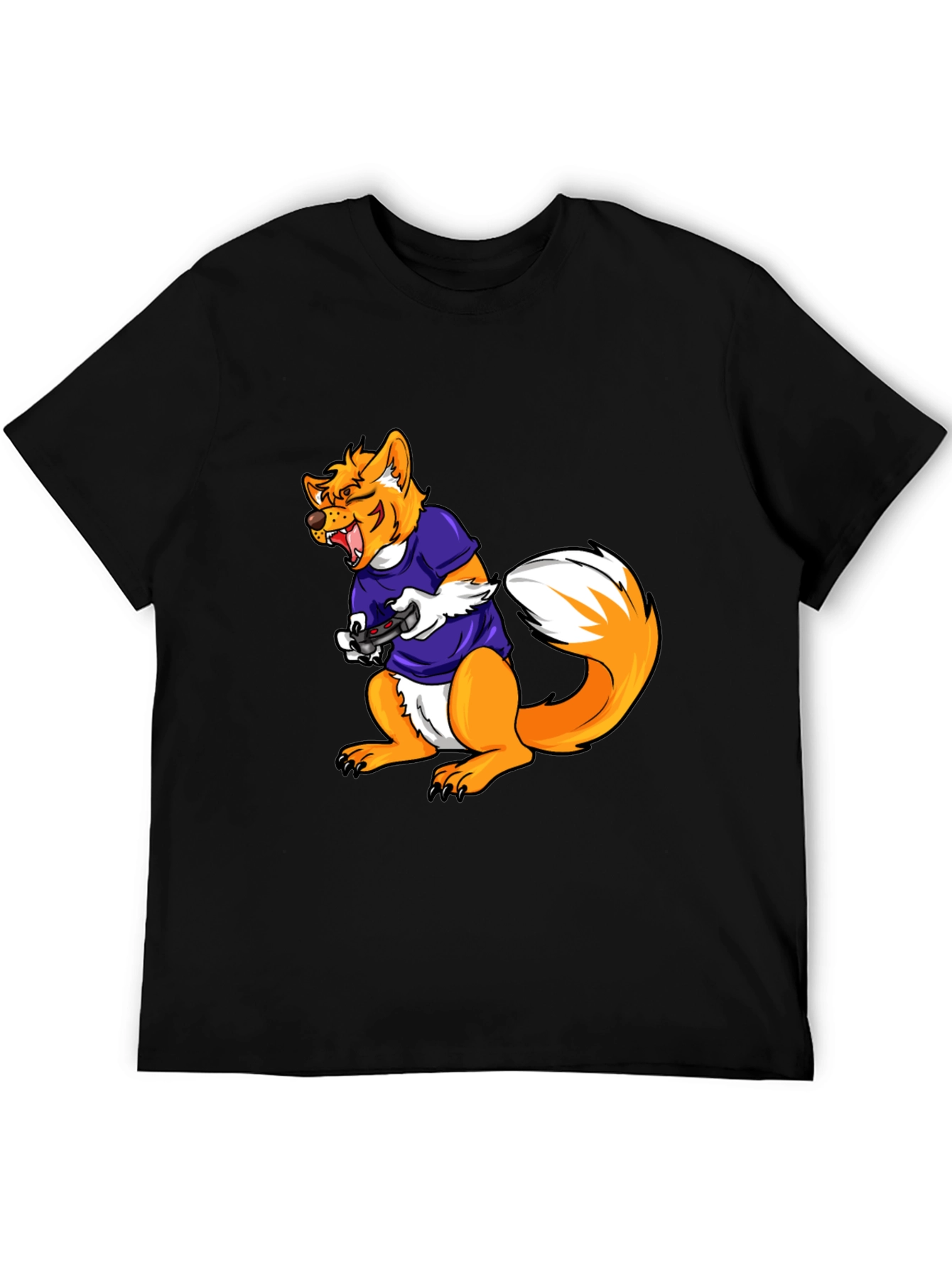 Gamer Fox Graphic Tee