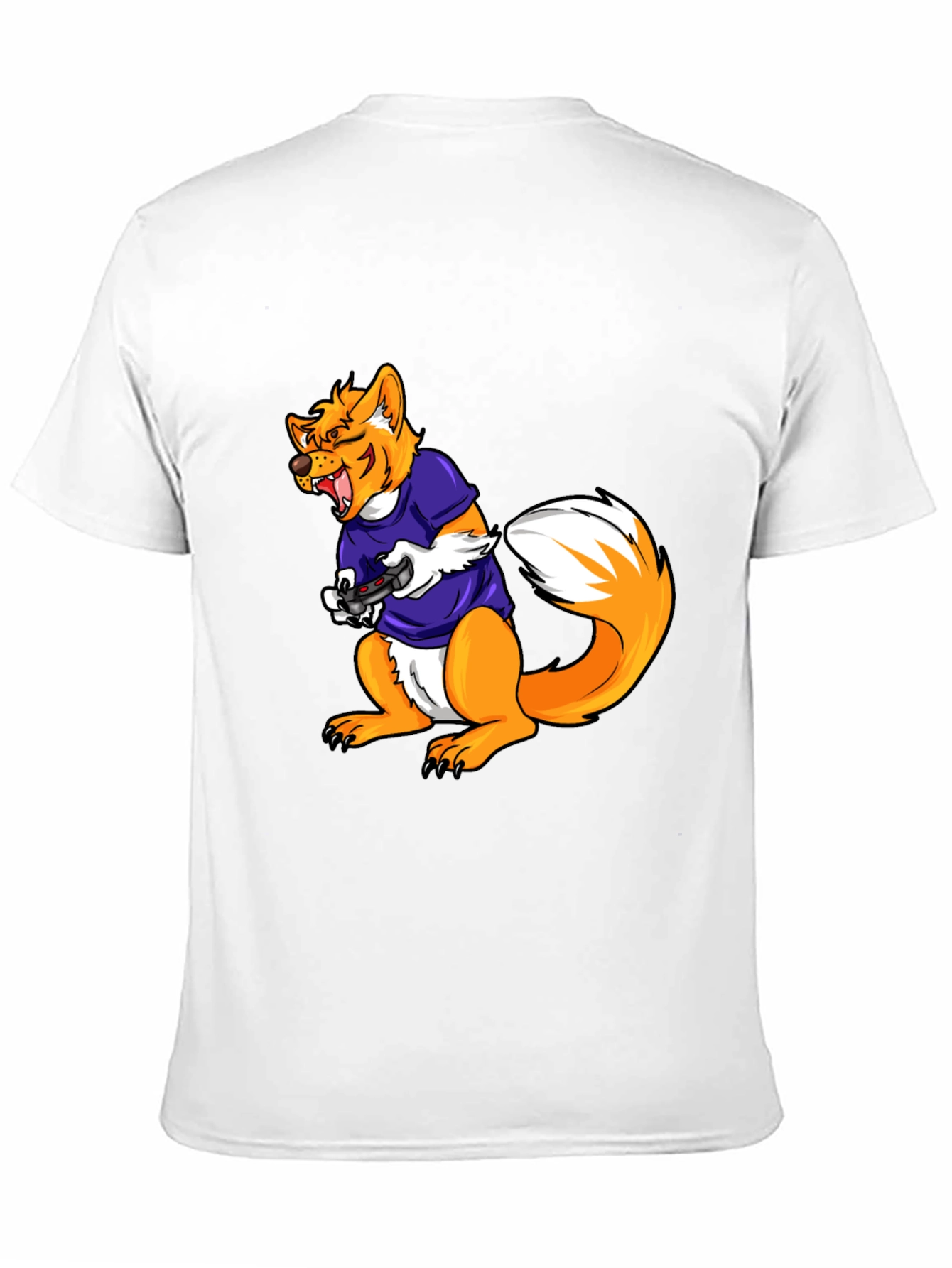 Gamer Fox Graphic Tee