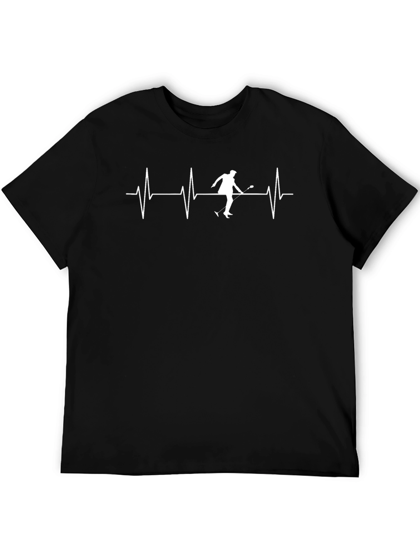 Golf Heartbeat T-Shirt - Golfer Gift