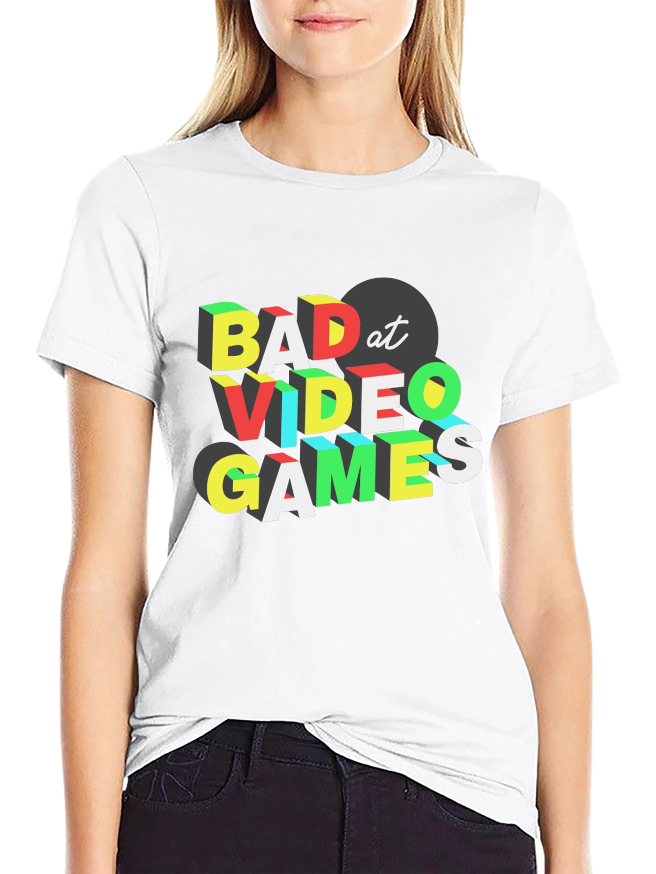 Bad At Video Games T-Shirt - Gamer Tee