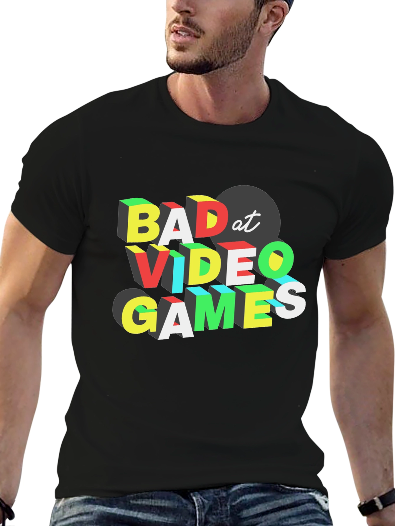 Bad At Video Games T-Shirt - Gamer Tee