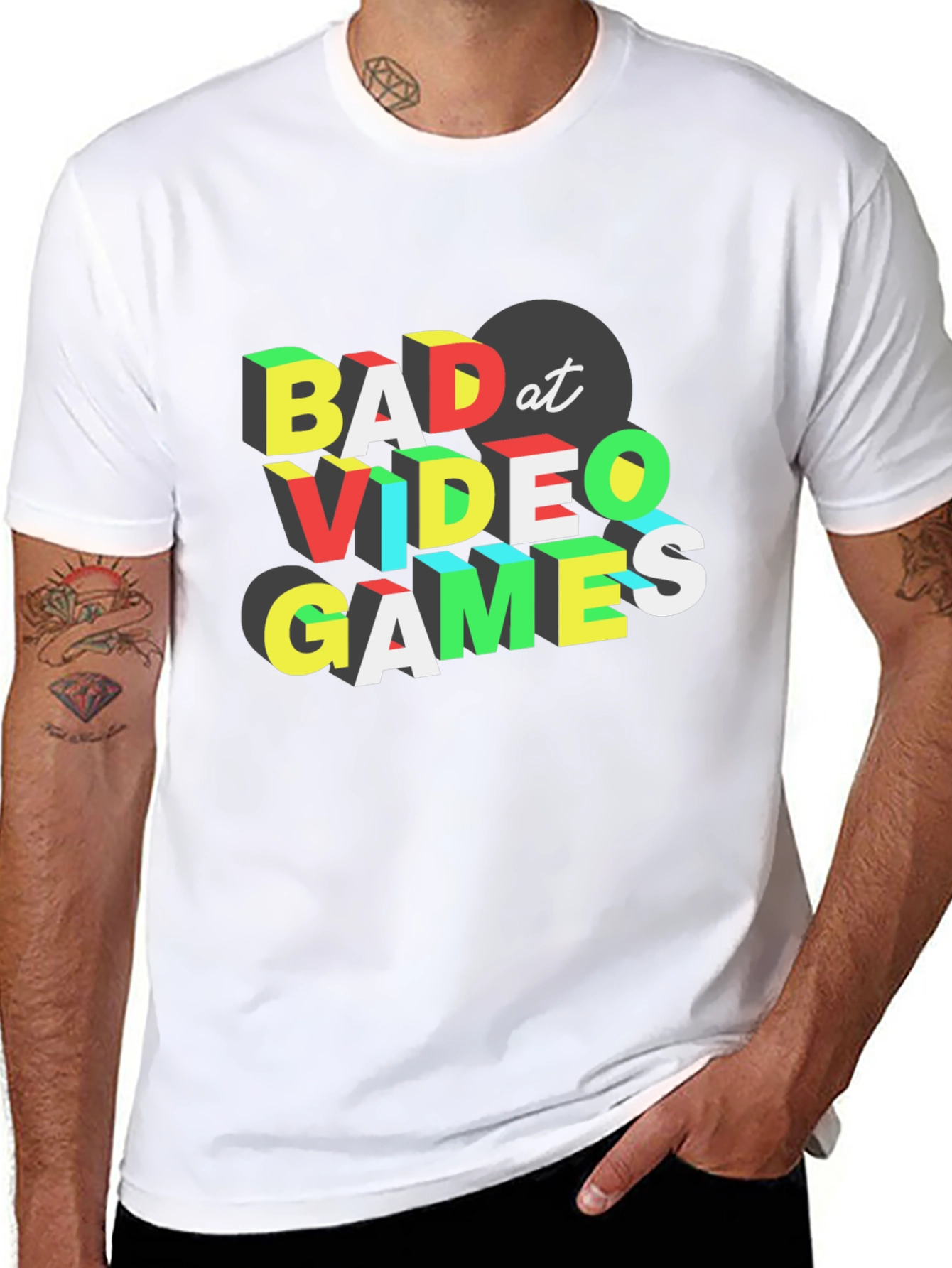 Bad At Video Games T-Shirt - Gamer Tee