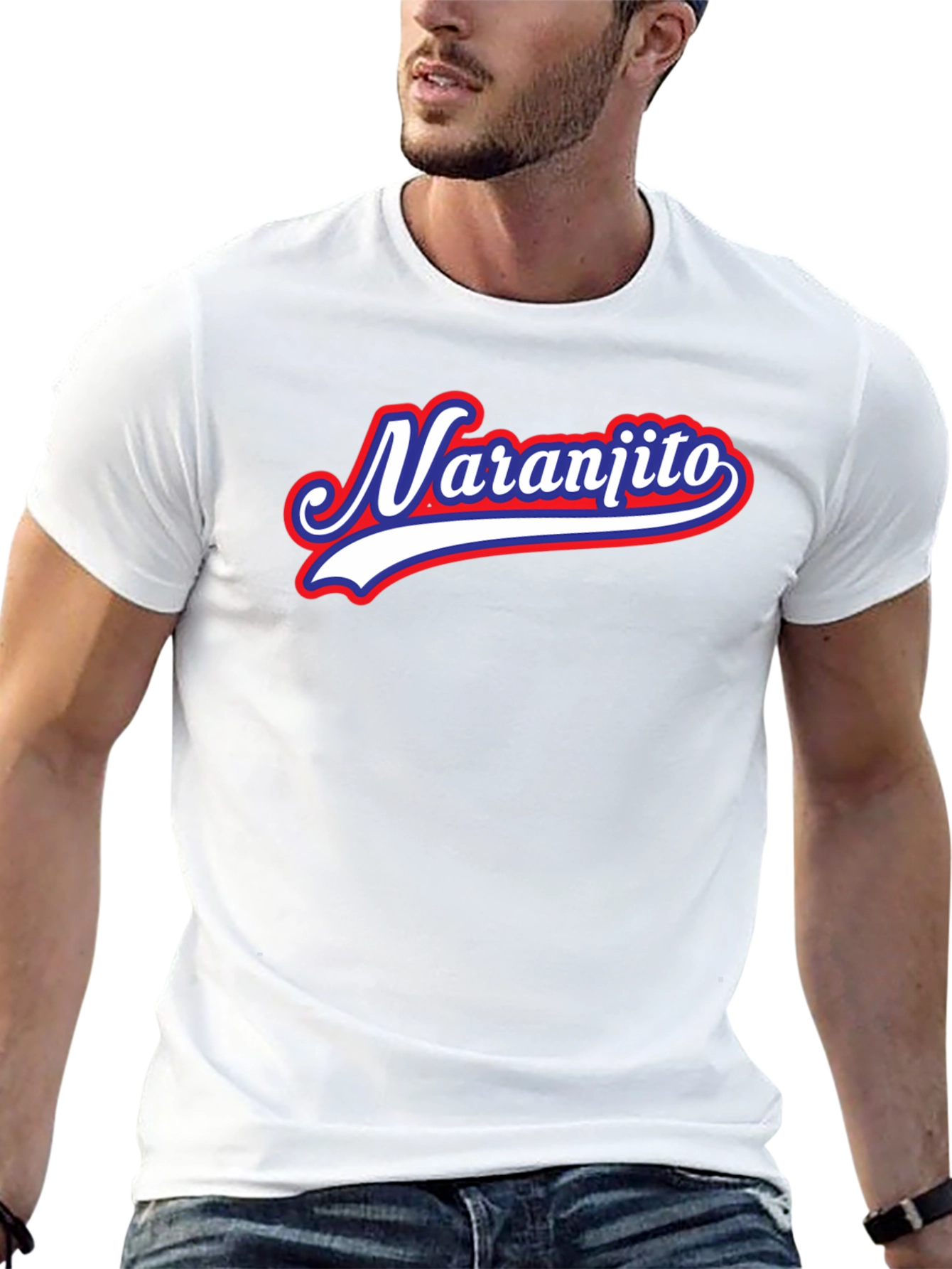 Naranjito Baseball Style T-Shirt