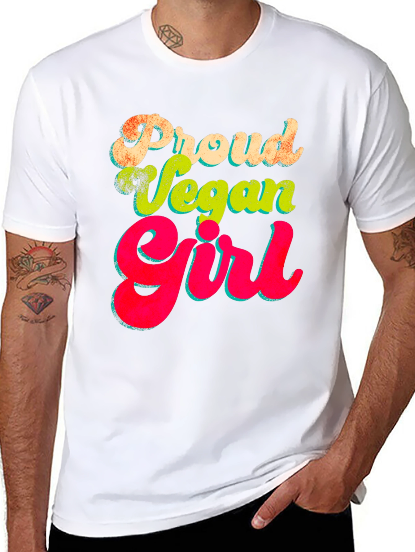 Proud Vegan Girl T-Shirt