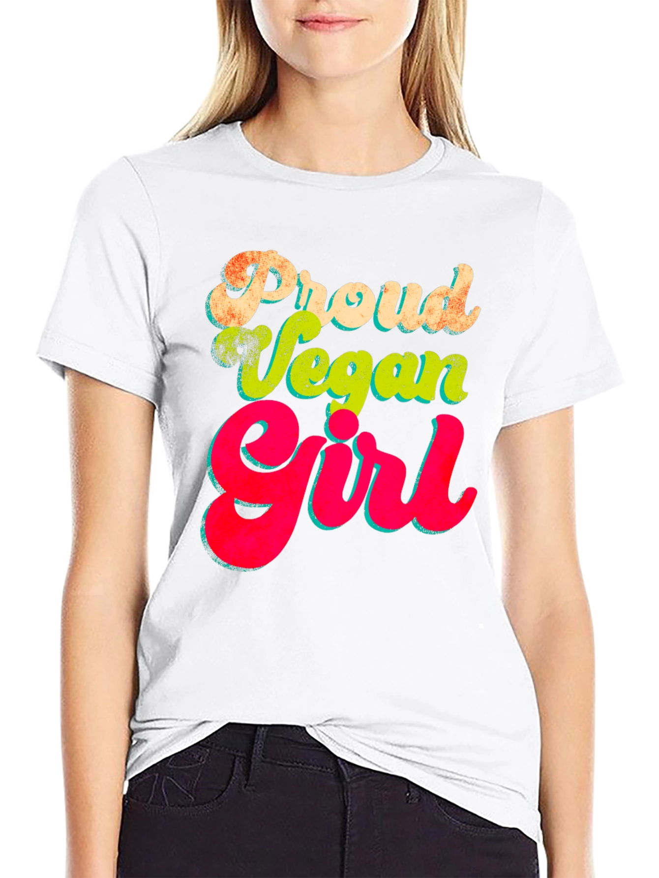 Proud Vegan Girl T-Shirt
