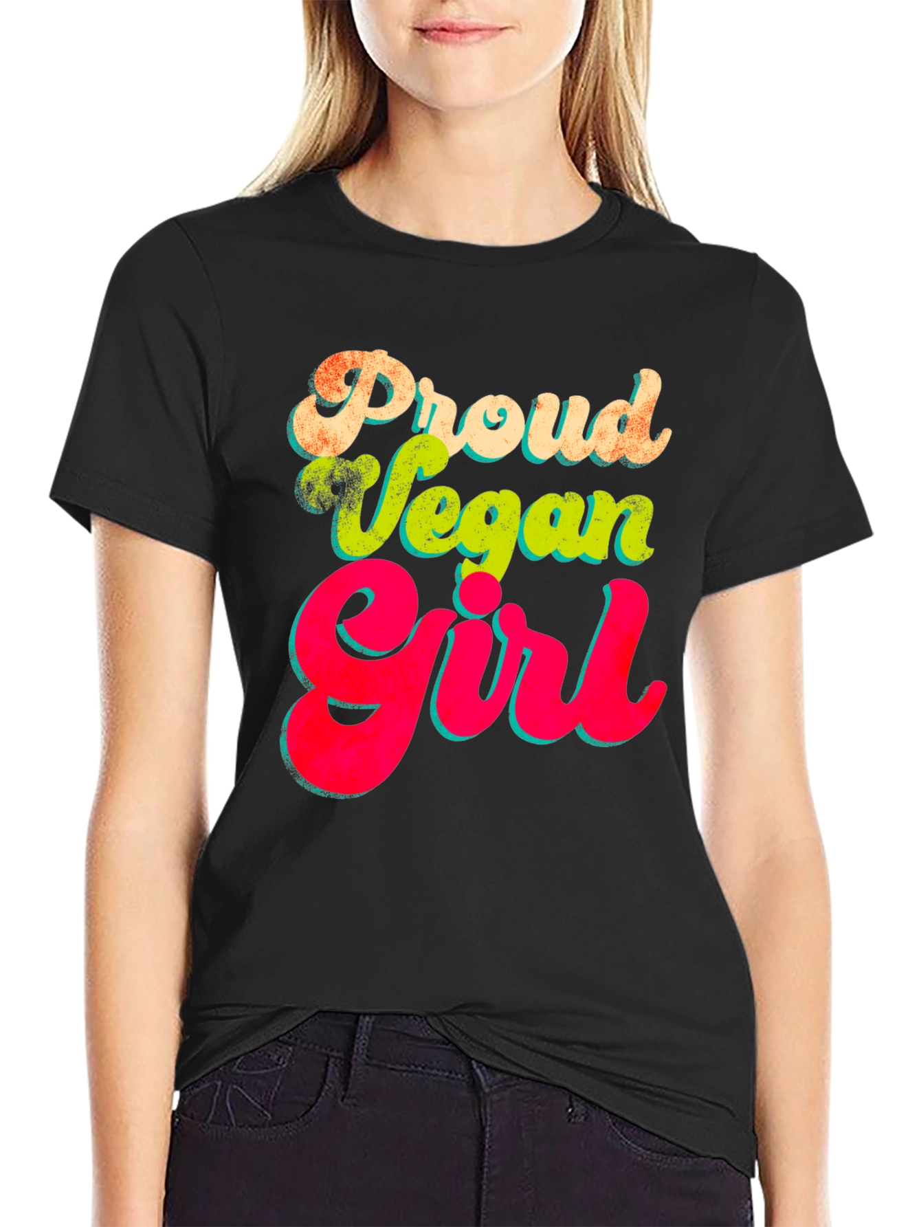Proud Vegan Girl T-Shirt