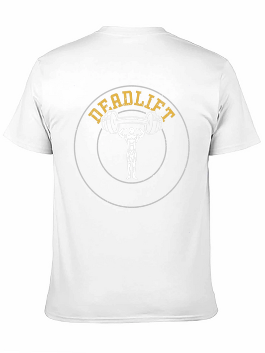 Deadlift Graphic Tee - Weightlifting Fitness Shirt