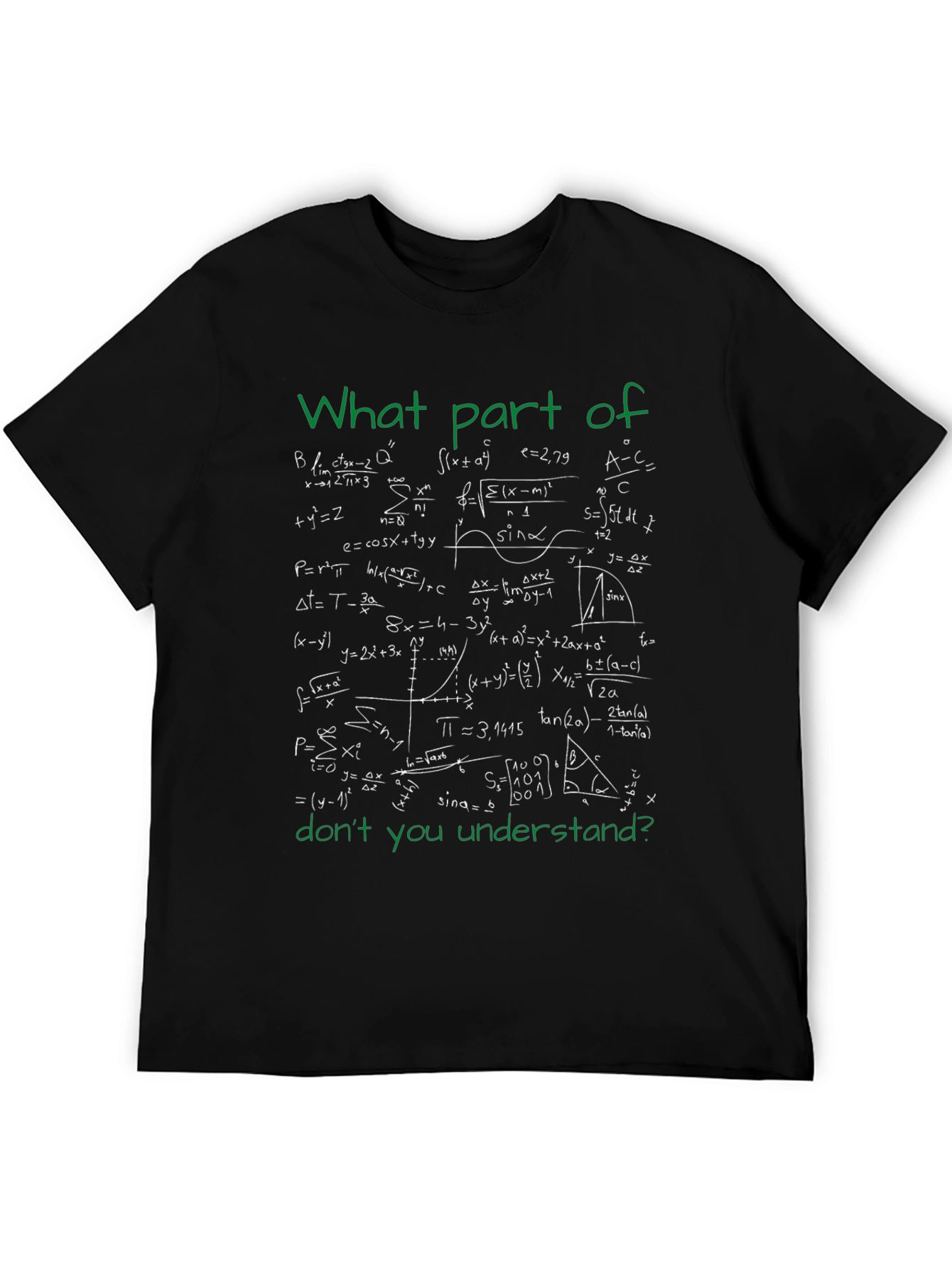 Math Formula T-Shirt - Funny Geeky Graphic Tee