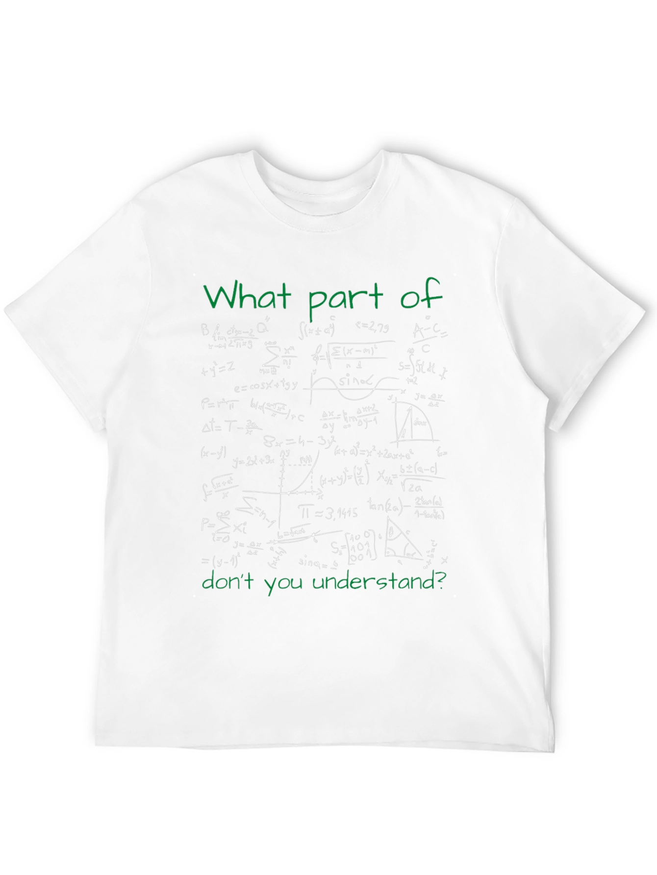 Math Formula T-Shirt - Funny Geeky Graphic Tee