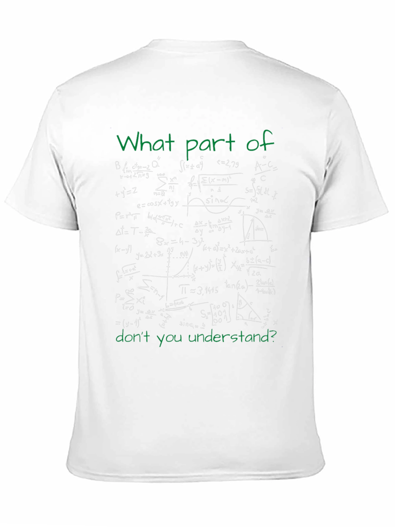 Math Formula T-Shirt - Funny Geeky Graphic Tee