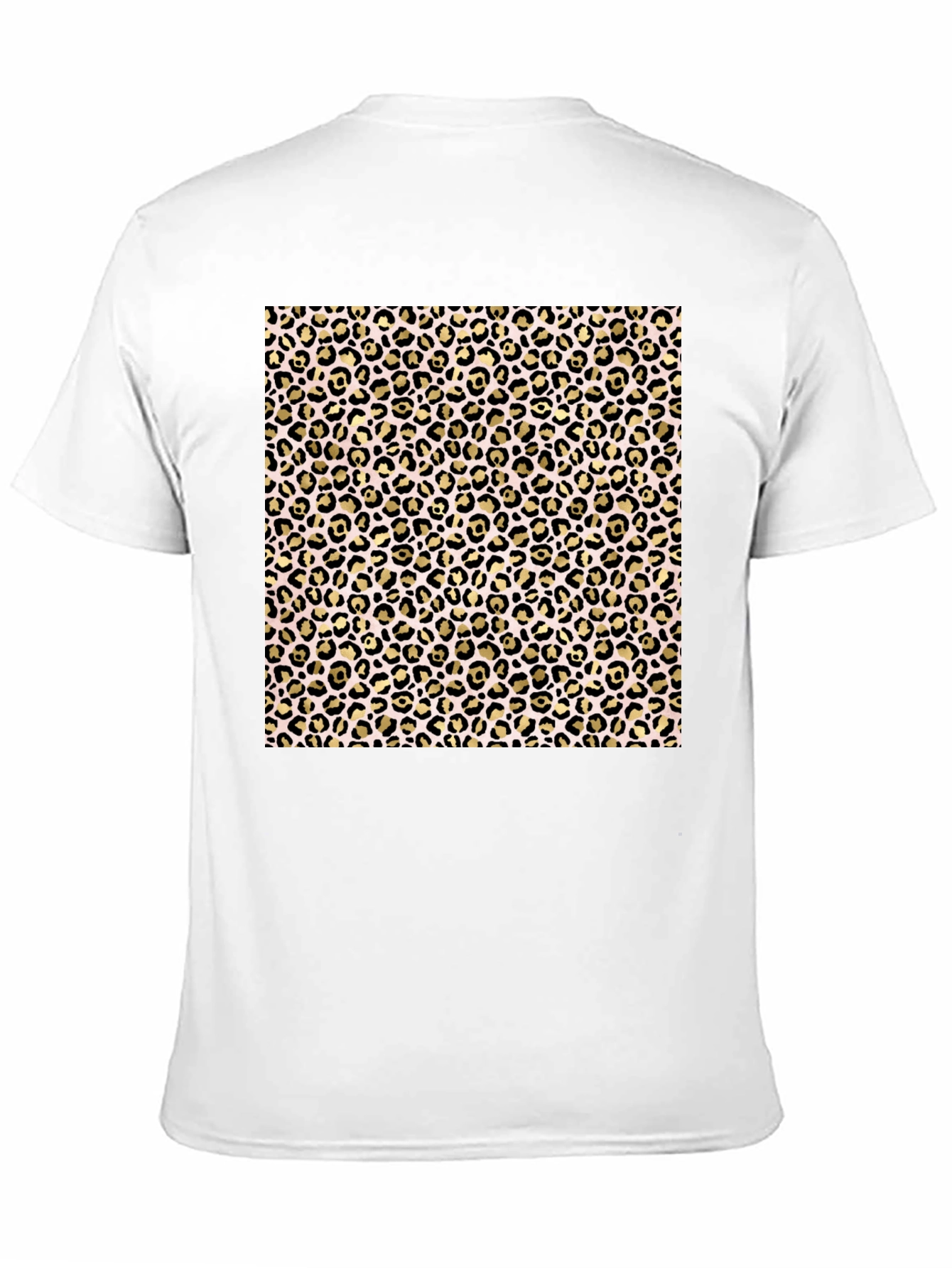 Leopard Print Black T-Shirt