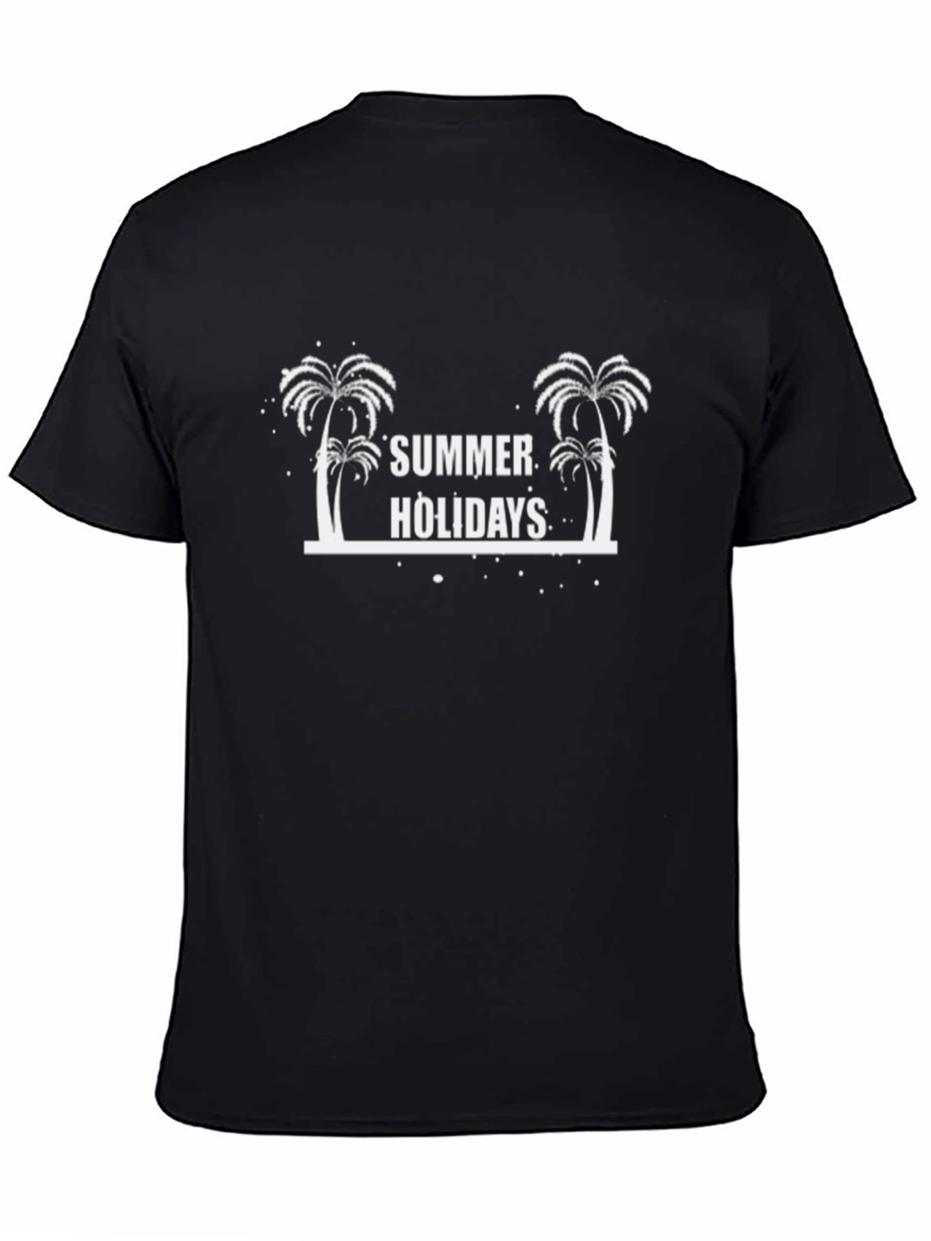Summer Holidays Palm Tree Graphic T-Shirt