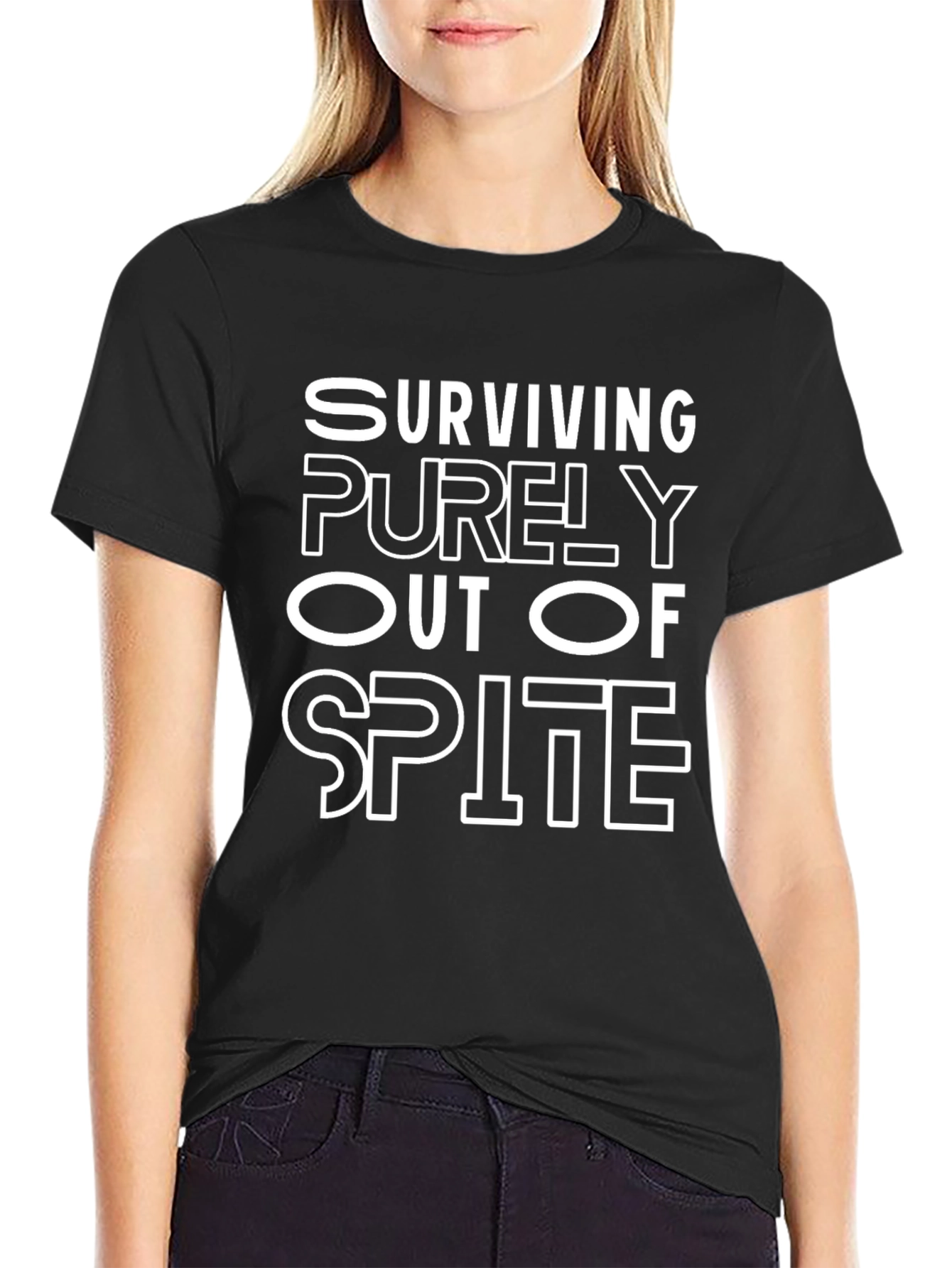 Surviving Out of Spite Graphic T-Shirt