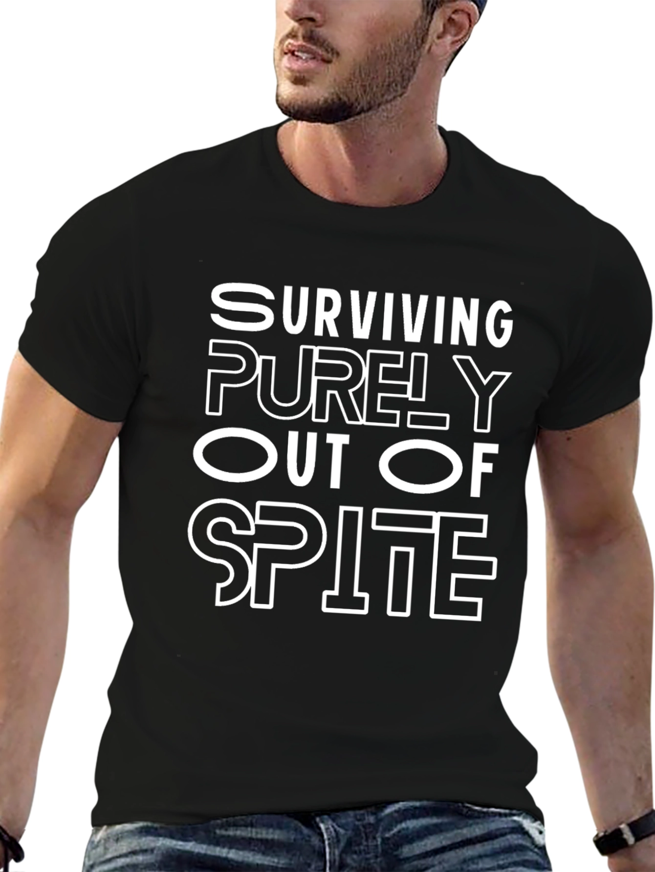 Surviving Out of Spite Graphic T-Shirt