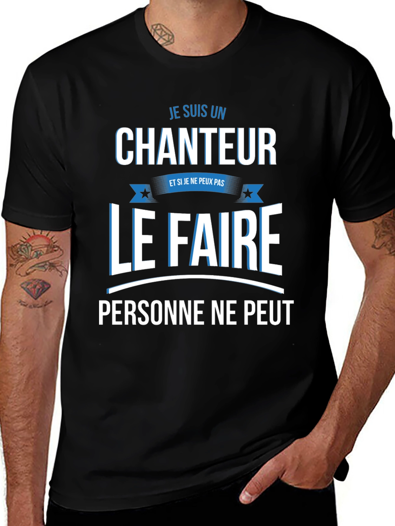 Je Suis Un Chanteur Graphic T-Shirt
