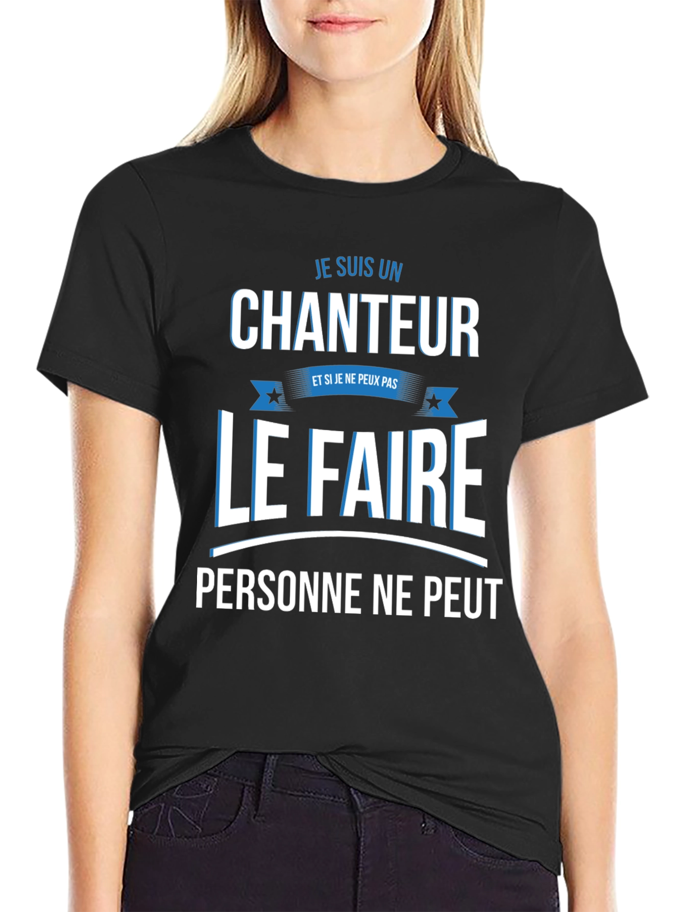 Je Suis Un Chanteur Graphic T-Shirt