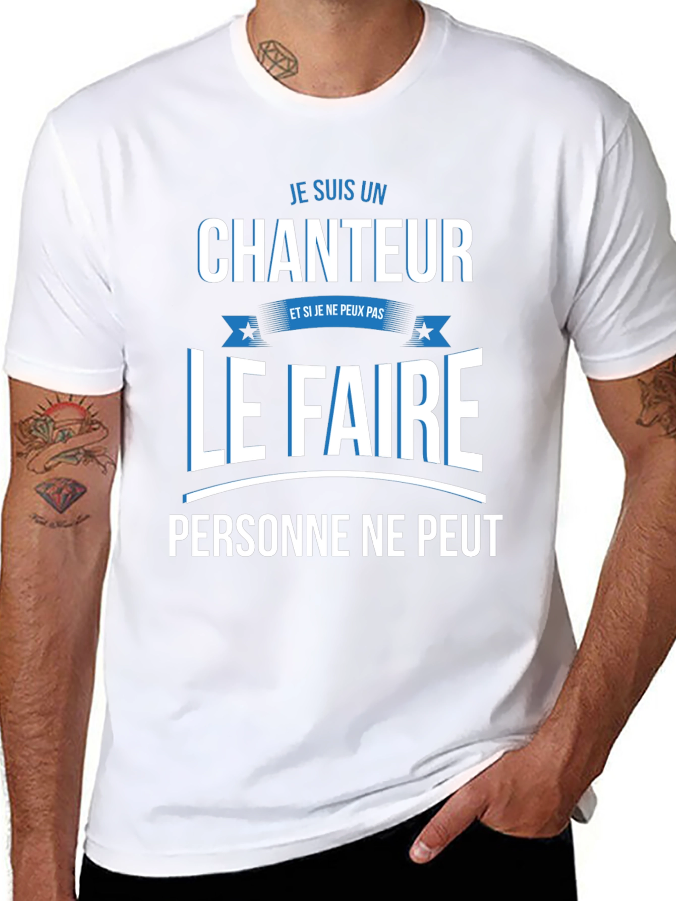 Je Suis Un Chanteur Graphic T-Shirt