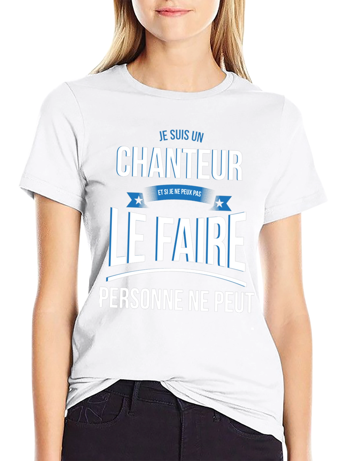 Je Suis Un Chanteur Graphic T-Shirt