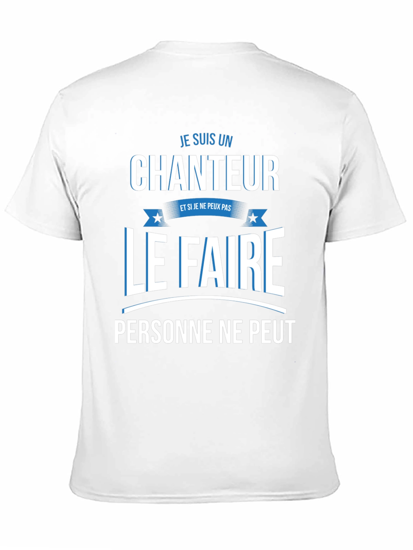 Je Suis Un Chanteur Graphic T-Shirt