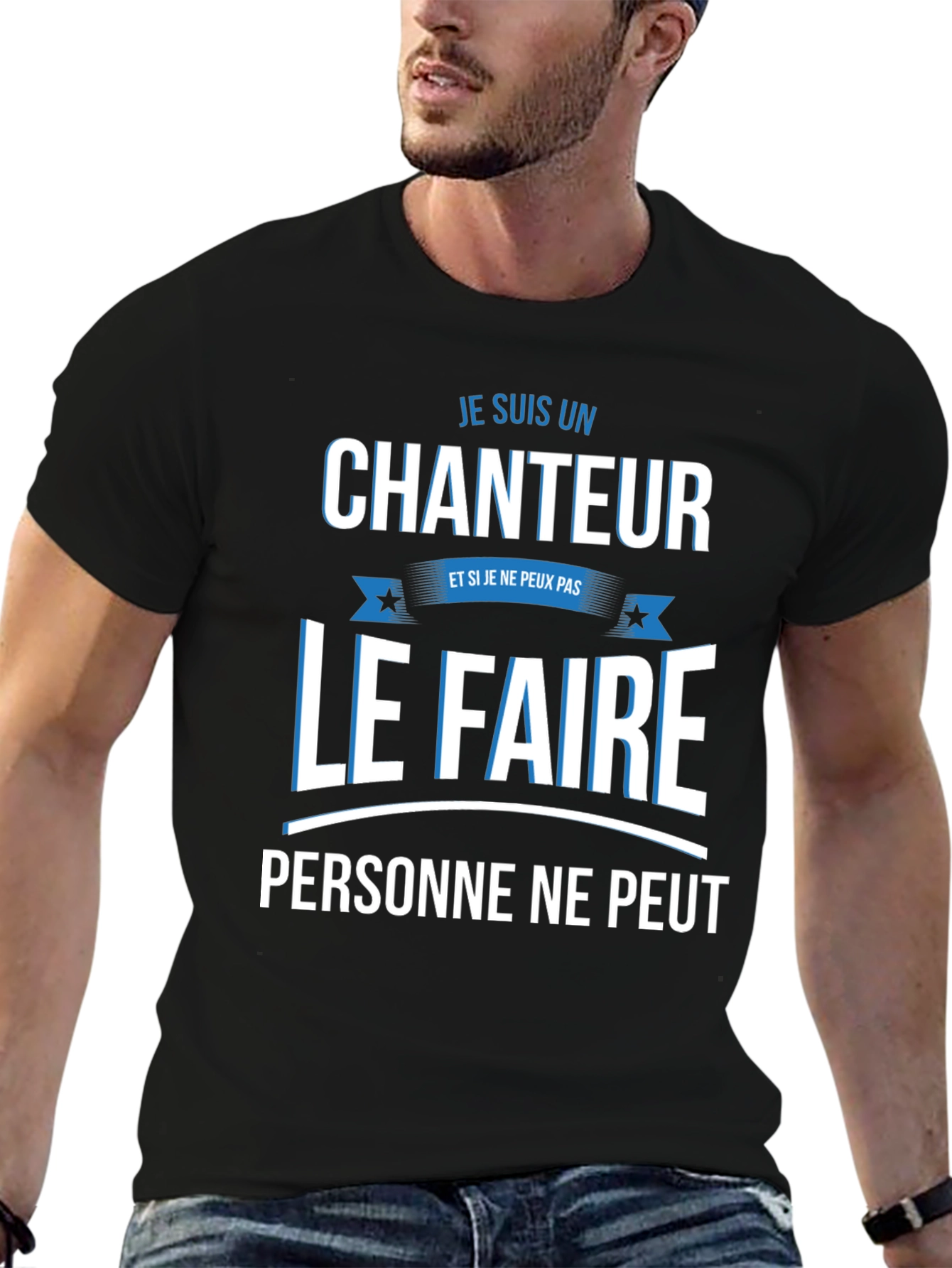 Je Suis Un Chanteur Graphic T-Shirt