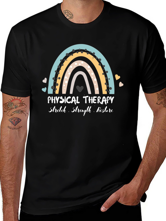 Physical Therapy Rainbow T-Shirt