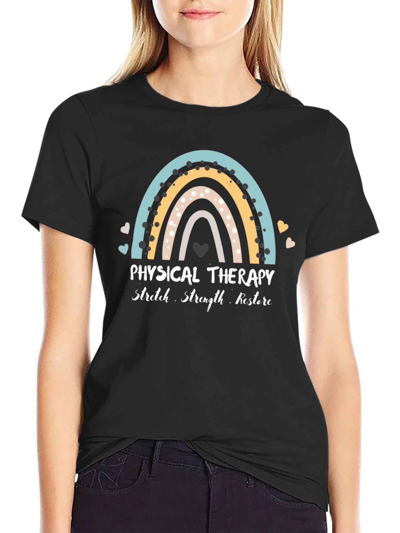 Physical Therapy Rainbow T-Shirt