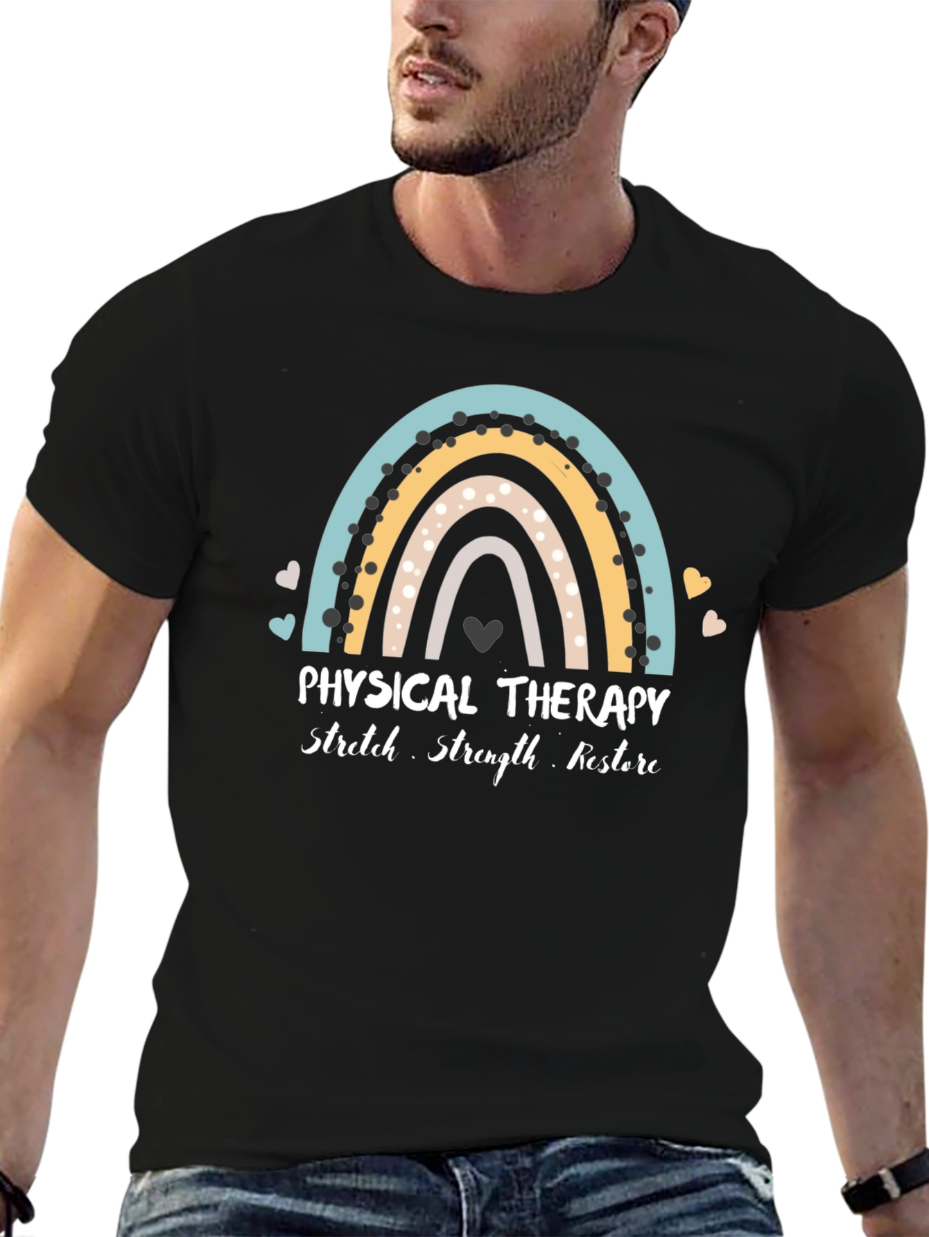 Physical Therapy Rainbow T-Shirt
