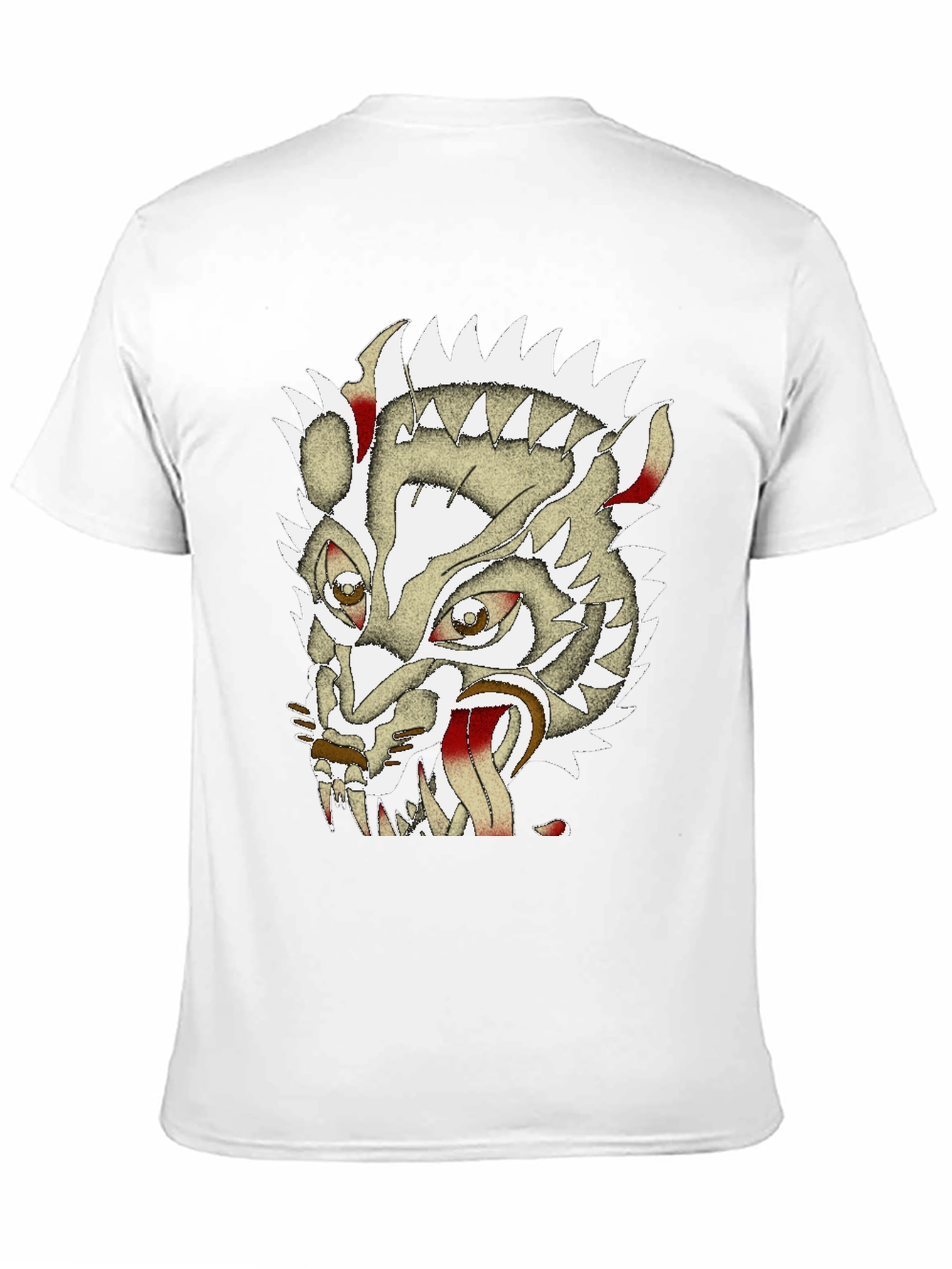 Unique Graphic Badger Tee - Mens Black Cotton T-Shirt